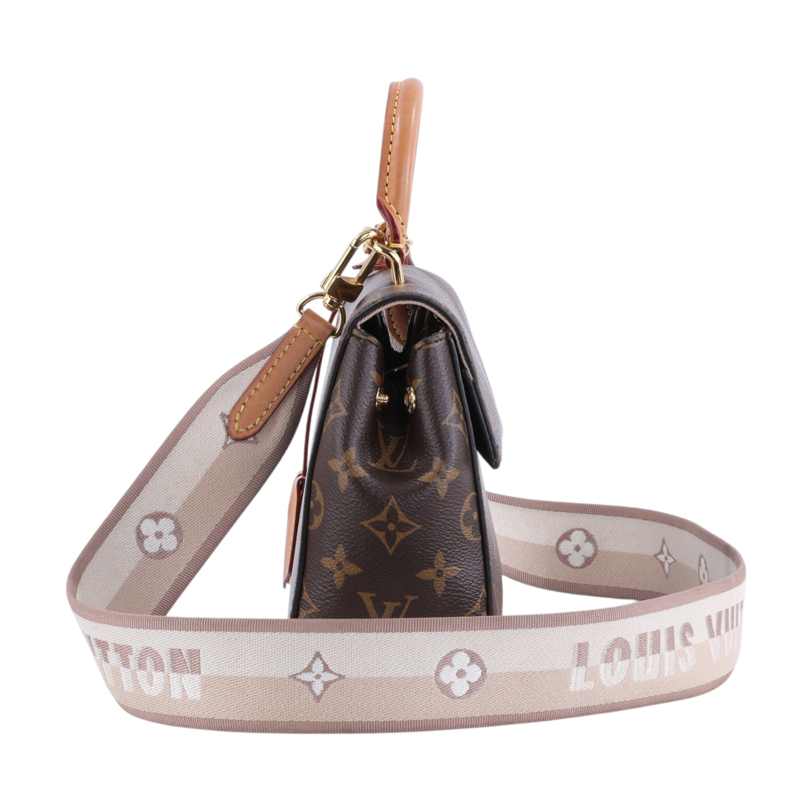 路易威登 LOUIS VUITTON Cluny Mini 手提包 斜背包 M46055 晶片款 原花Cluny Mini 原廠盒子/防塵袋/購買證明/背帶