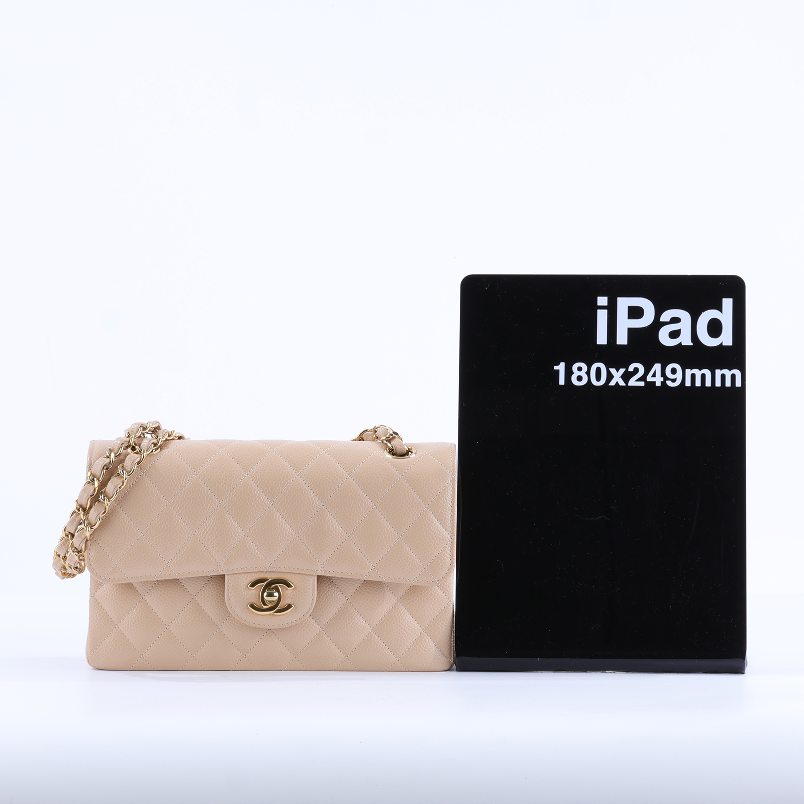 香奈兒 CHANEL CF 經典 小型 口蓋包 A01113 晶片款 奶茶荔枝COCO23 原廠盒子/防塵袋