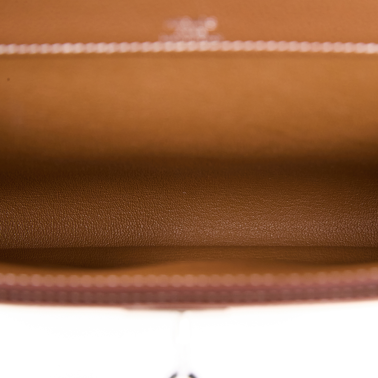 愛馬仕 Hermes kelly Depeches 25 手拿包 銀色五金 米白色 金棕色 H083320CKAD KPI662DA  無附屬品