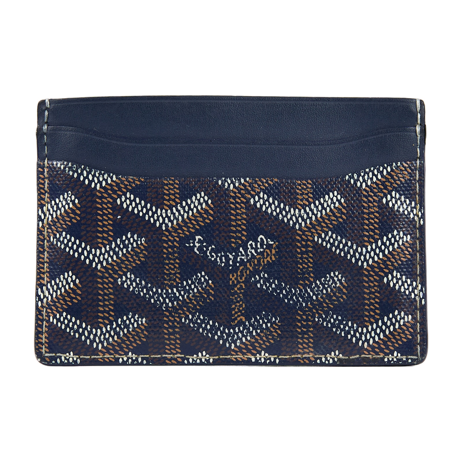 高雅德 GOYARD Saint-Sulpice Card Wallet 卡夾 STSULPPMLTY 藍SAINT-SULPICE卡夾 無附屬品