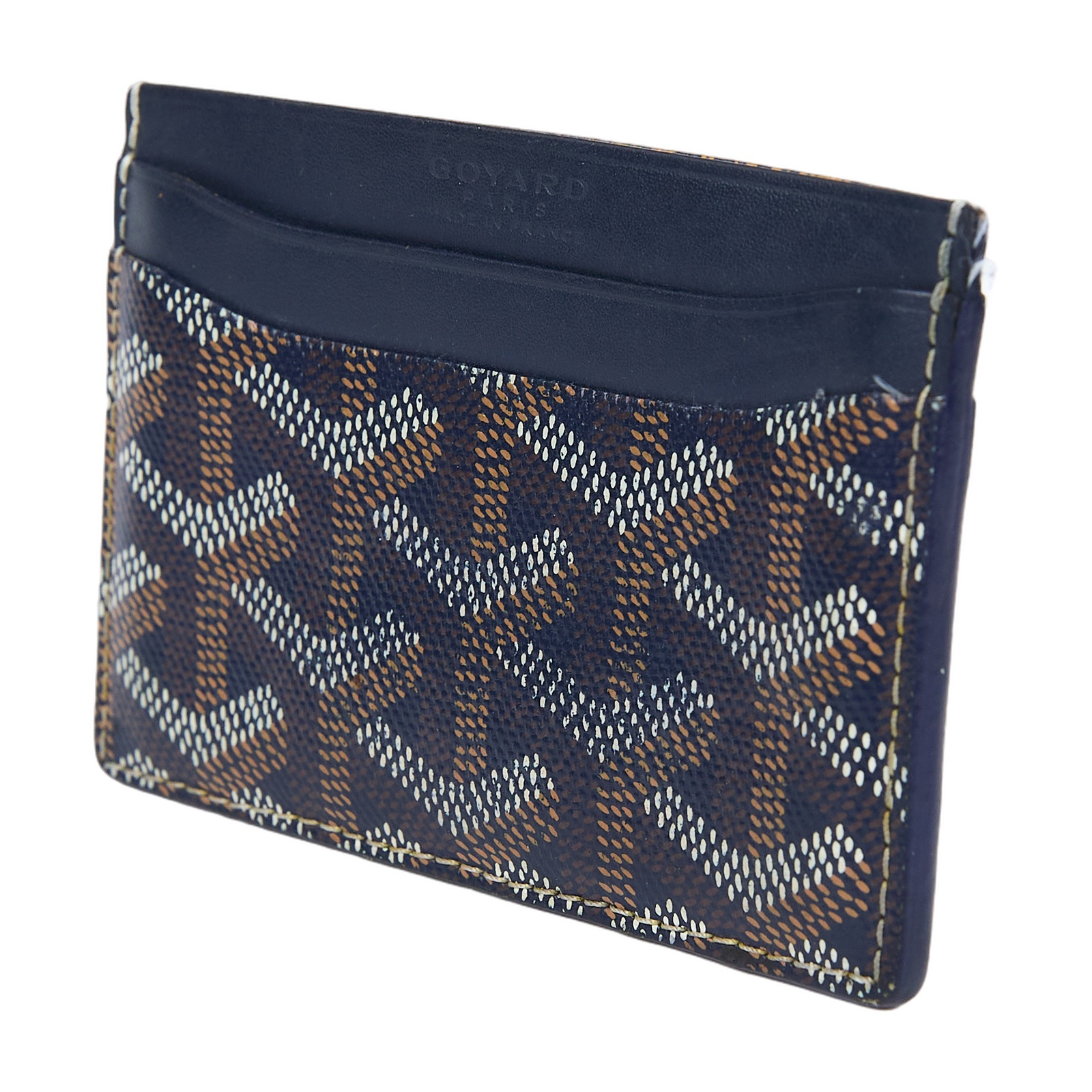 高雅德 GOYARD Saint-Sulpice Card Wallet 卡夾 STSULPPMLTY 藍SAINT-SULPICE卡夾 無附屬品