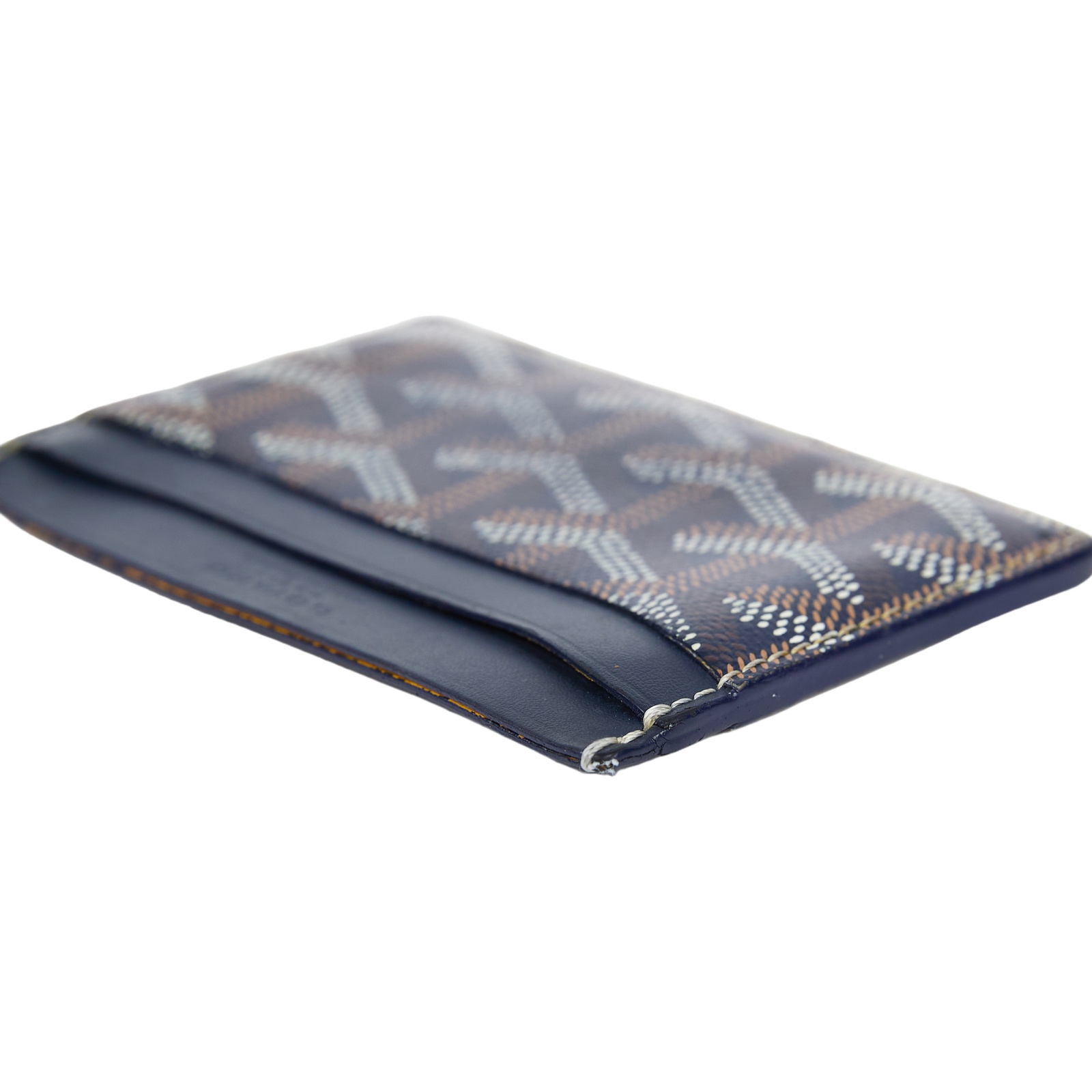 高雅德 GOYARD Saint-Sulpice Card Wallet 卡夾 STSULPPMLTY 藍SAINT-SULPICE卡夾 無附屬品