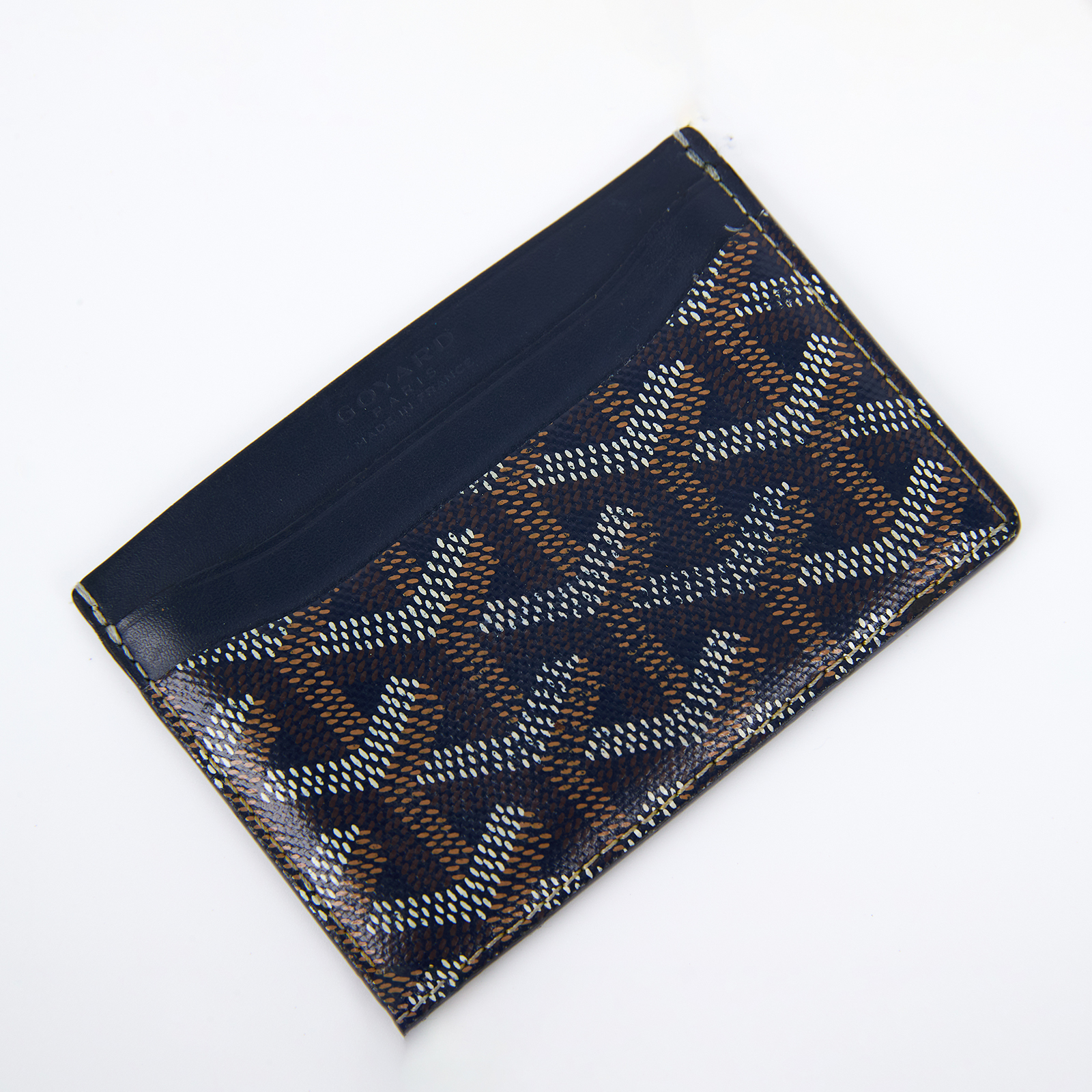 高雅德 GOYARD Saint-Sulpice Card Wallet 卡夾 STSULPPMLTY 藍SAINT-SULPICE卡夾 無附屬品