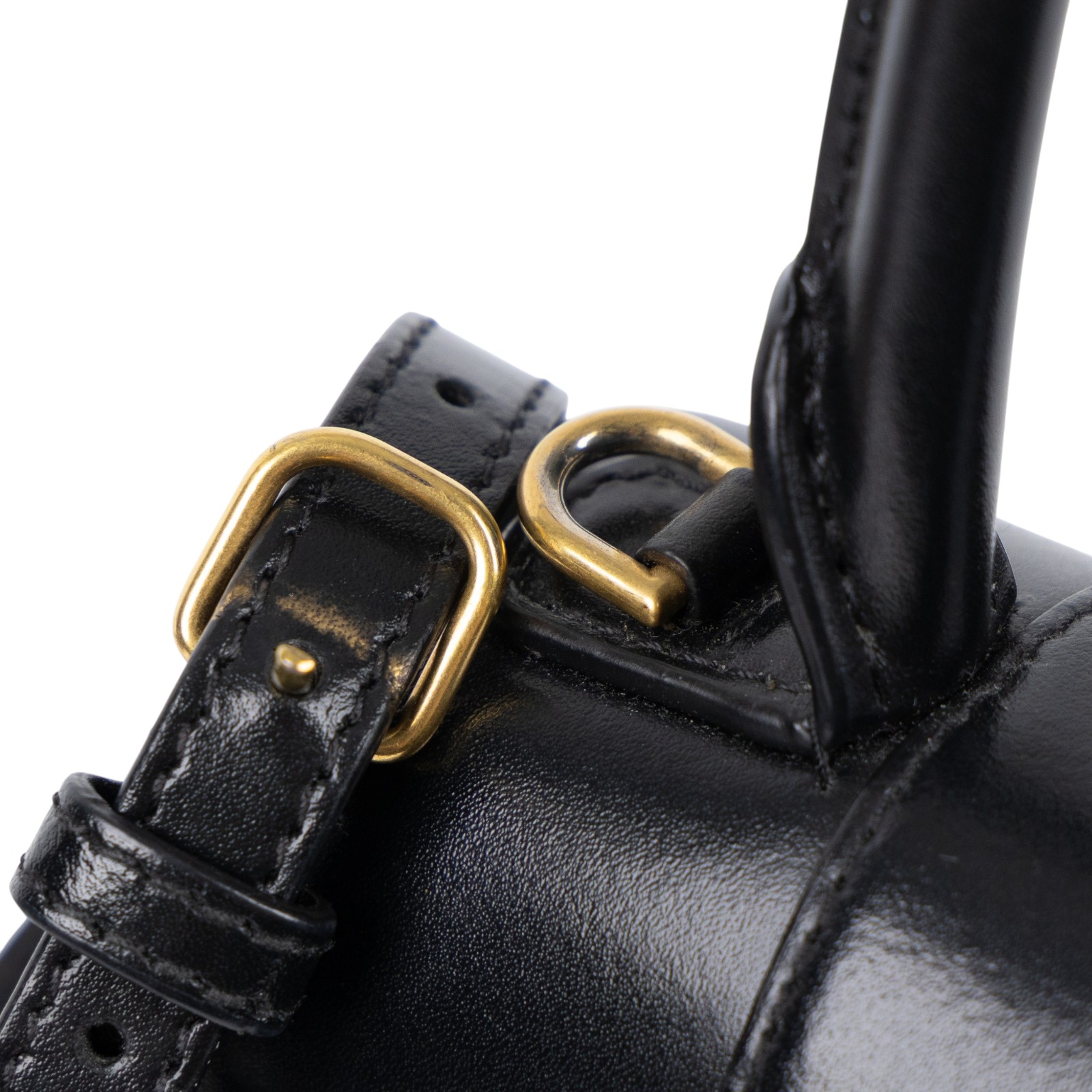 巴黎世家 BALENCIAGA Hourglass 手提包 小型 5935461QJ4M 黑HOURGLASS SMALL 防塵袋/背帶