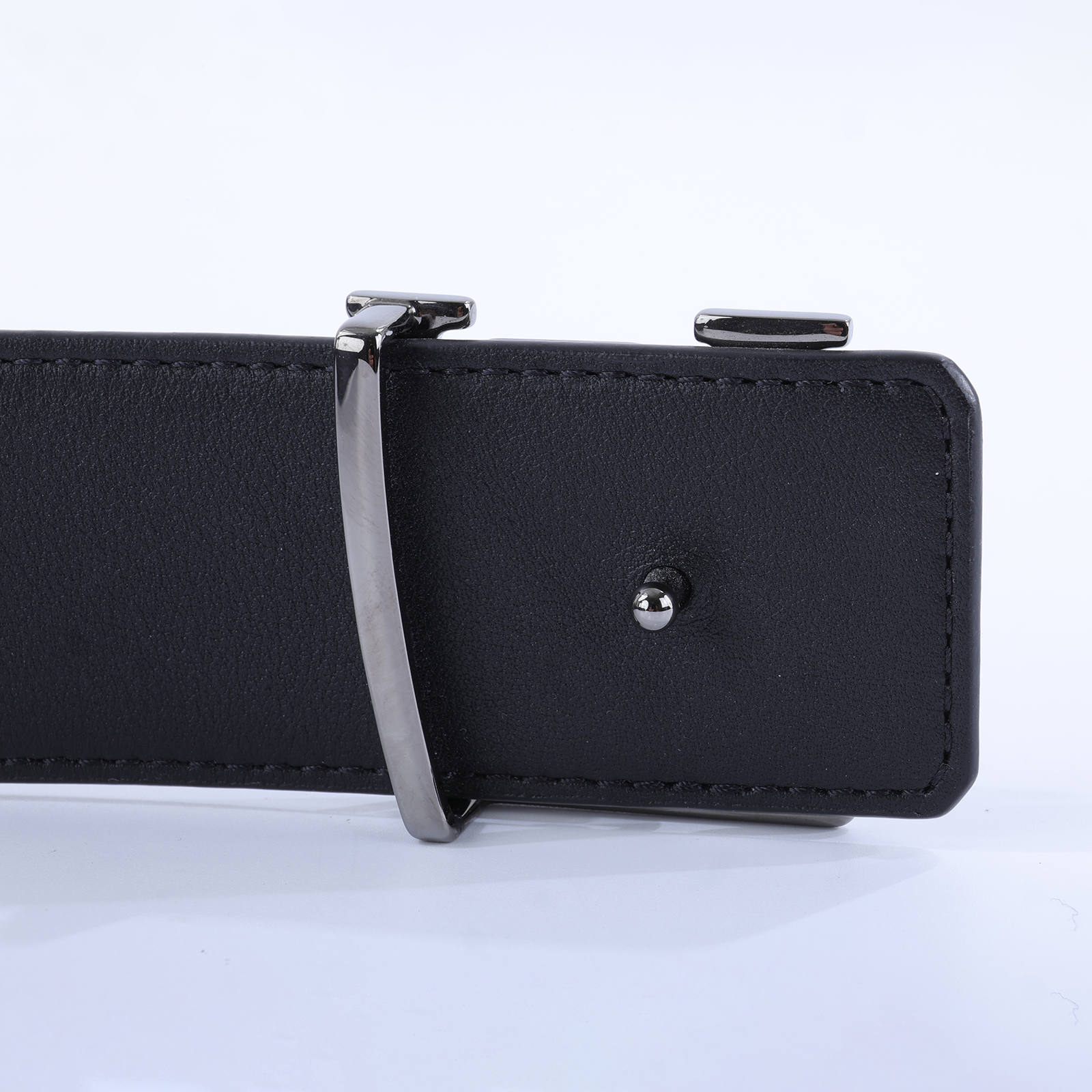 路易威登 LOUIS VUITTON LV Line 40毫米 M0373S 黑灰原花皮帶#100 原廠盒子