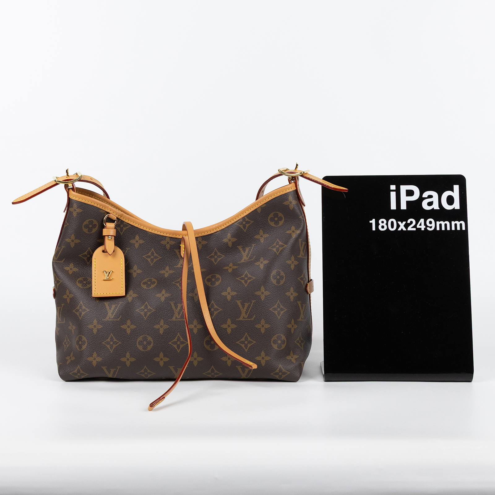 路易威登 LOUIS VUITTON CarryAll PM 原花 肩背包 M46203 晶片款 原花CARRYALL PM 防塵袋/內袋