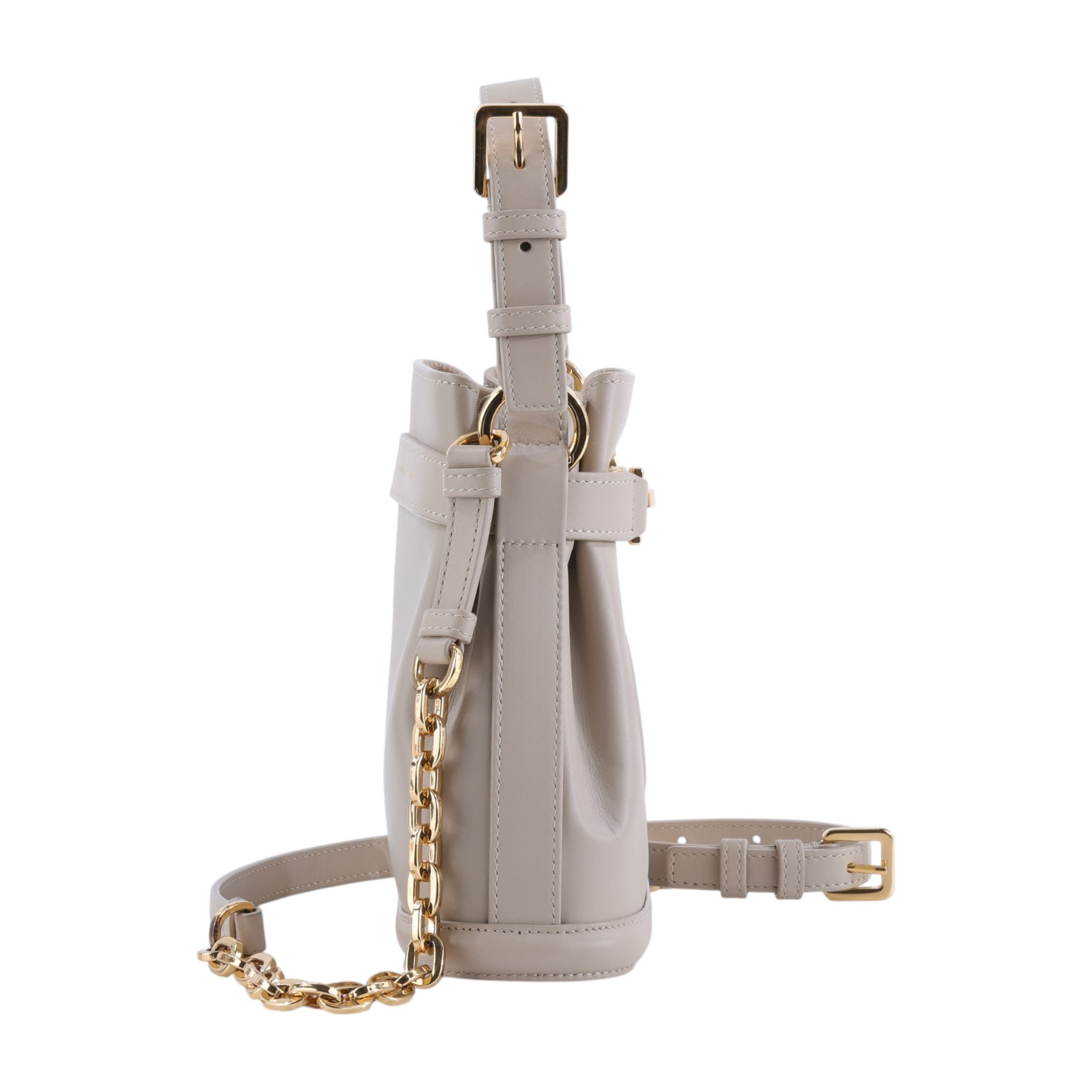 迪奧 CHRISTIAN DIOR Cest Dior 水桶包 M2272UBHA 奶茶C&amp;#39;EST SMALL水桶包 防塵袋/背帶