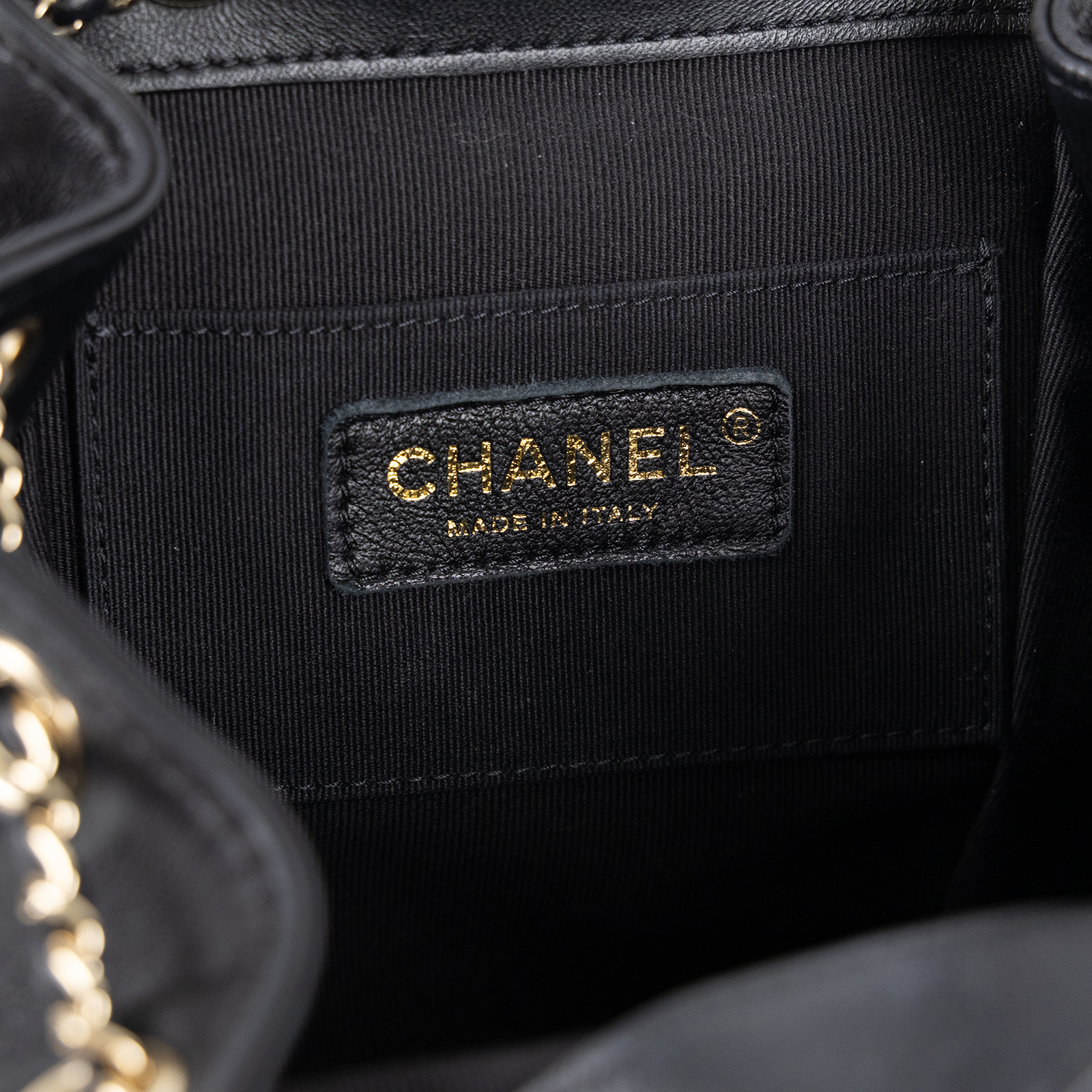 香奈兒 CHANEL Duma 經典 CC Logo 菱格紋 迷你 雙肩 後背包 AS2908 B08609 晶片款 黑金羊DUMA MINI 原廠盒子/防塵袋/韓國購買證明