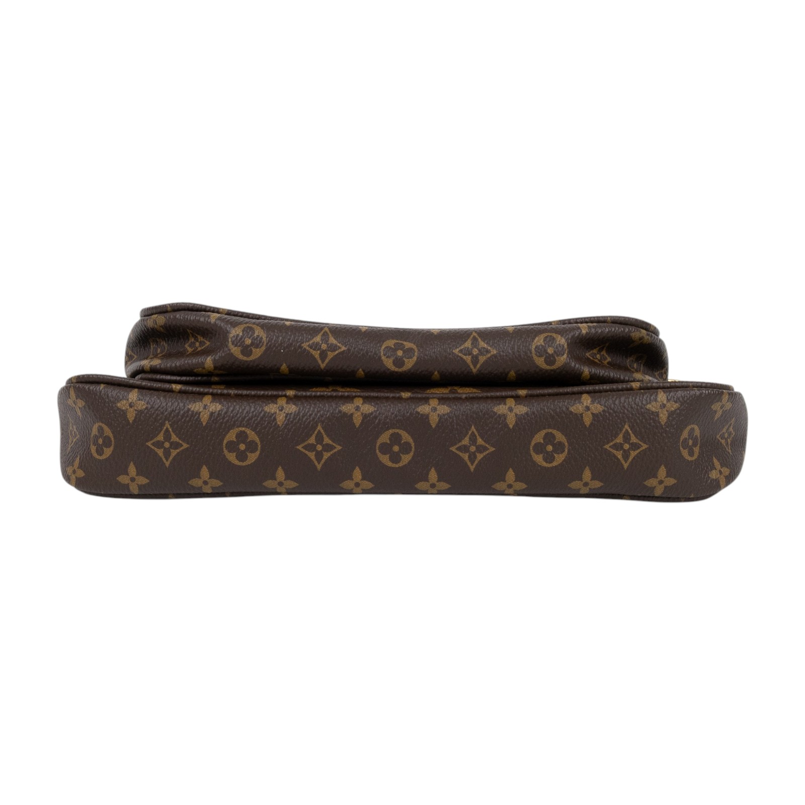 路易威登 LOUIS VUITTON Multi Pochette Accessoires 淺粉 三合一 肩背 方包 M44840  防塵袋/背帶/鍊帶/零錢袋