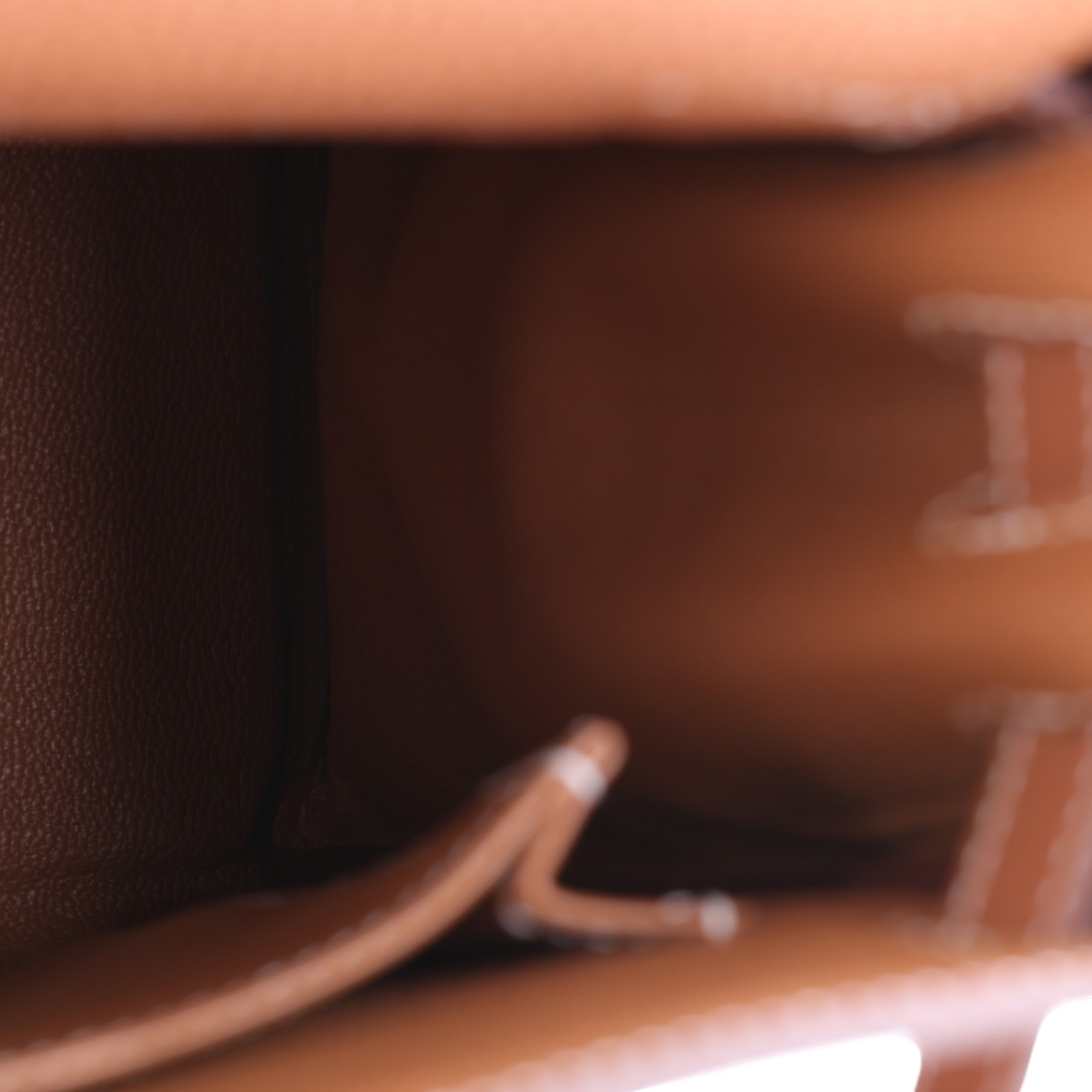 愛馬仕 Hermes Kelly II Retourne 25 銀色五金 金棕色 H044624CK37 H044624CK  原廠盒子/防塵袋/購買證明/鎖組/雨衣/背帶
