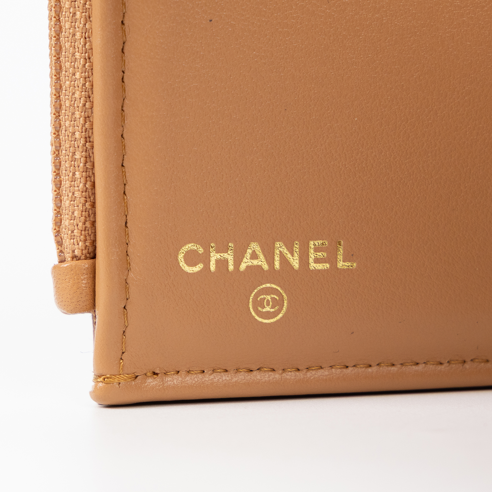 香奈兒 CHANEL CC LOGO 菱格紋 19 三折 短夾 錢包 AP1064 B04852 晶片款 焦糖19三折短夾 防塵袋/原廠盒子/台灣購買證明