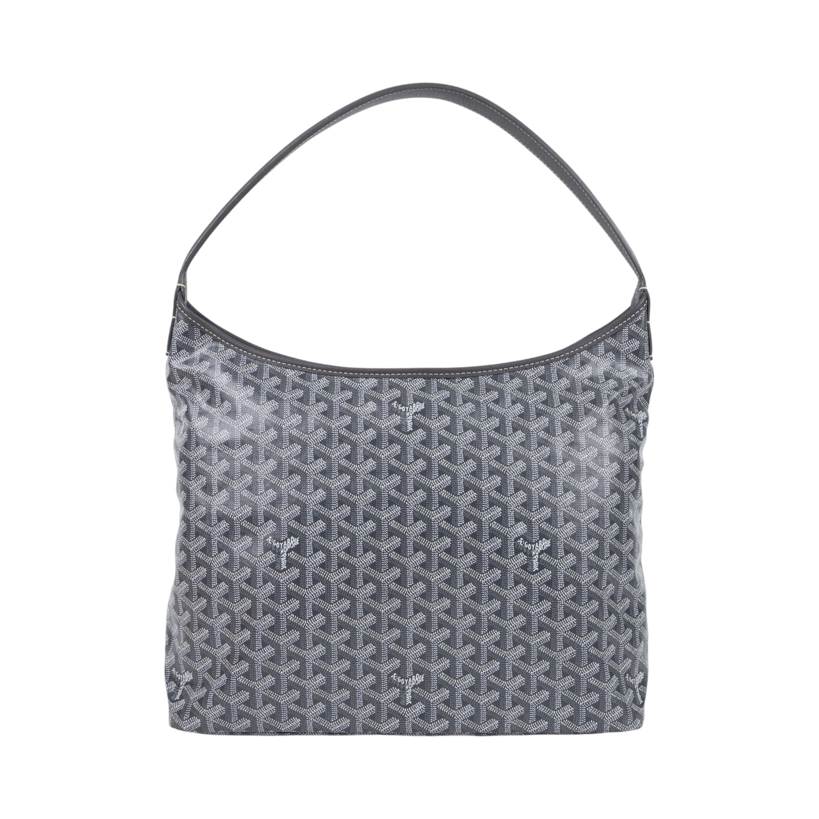 高雅德 GOYARD Bohème Hobo Bag PM 托特包 BOHEMEPMLTY 灰HOBO PM 防塵袋/購買證明/內袋