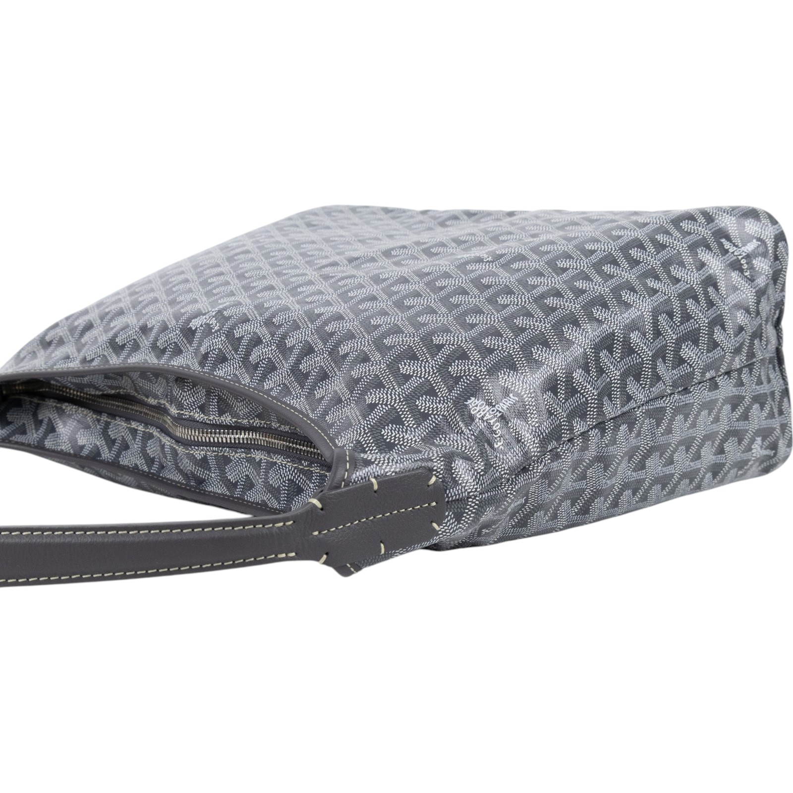 高雅德 GOYARD Bohème Hobo Bag PM 托特包 BOHEMEPMLTY 灰HOBO PM 防塵袋/購買證明/內袋