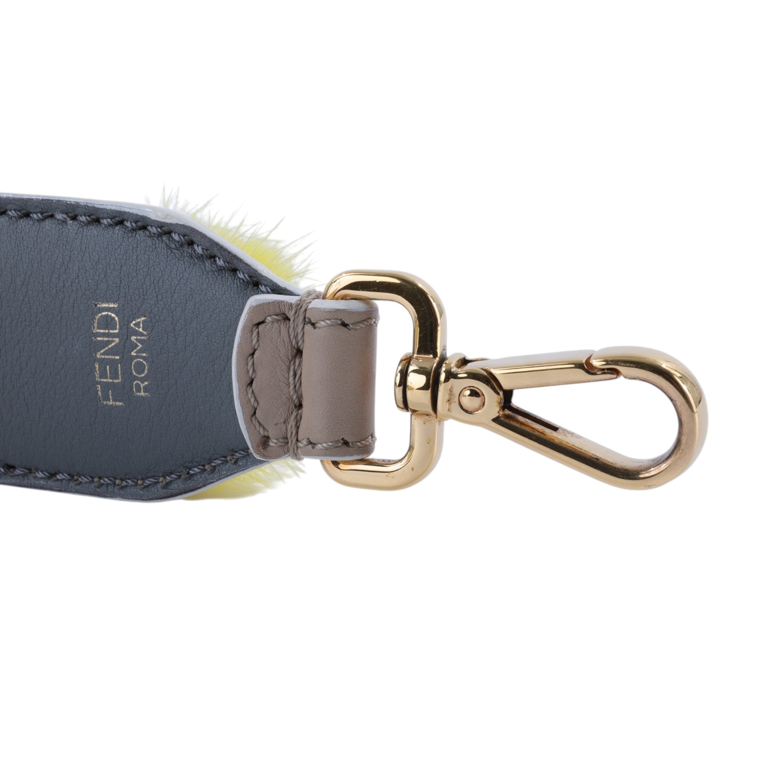 芬迪 FENDI Strap You 奢華替換背帶  彩色毛球背帶 防塵袋