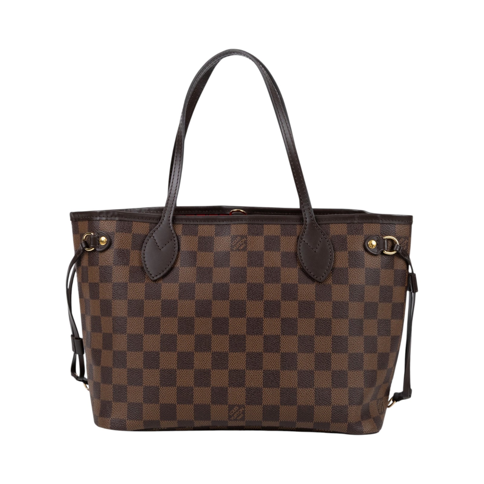 路易威登 LOUIS VUITTON 棕棋盤 Neverfull PM 托特包 N41359 棋盤Neverfull PM 防塵袋/內袋