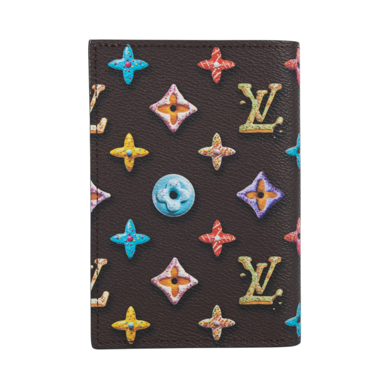 路易威登 LOUIS VUITTON 護照套 卡夾 卡包 M28281 晶片款 原花甜點護照套 無附屬品(晶片消磁)
