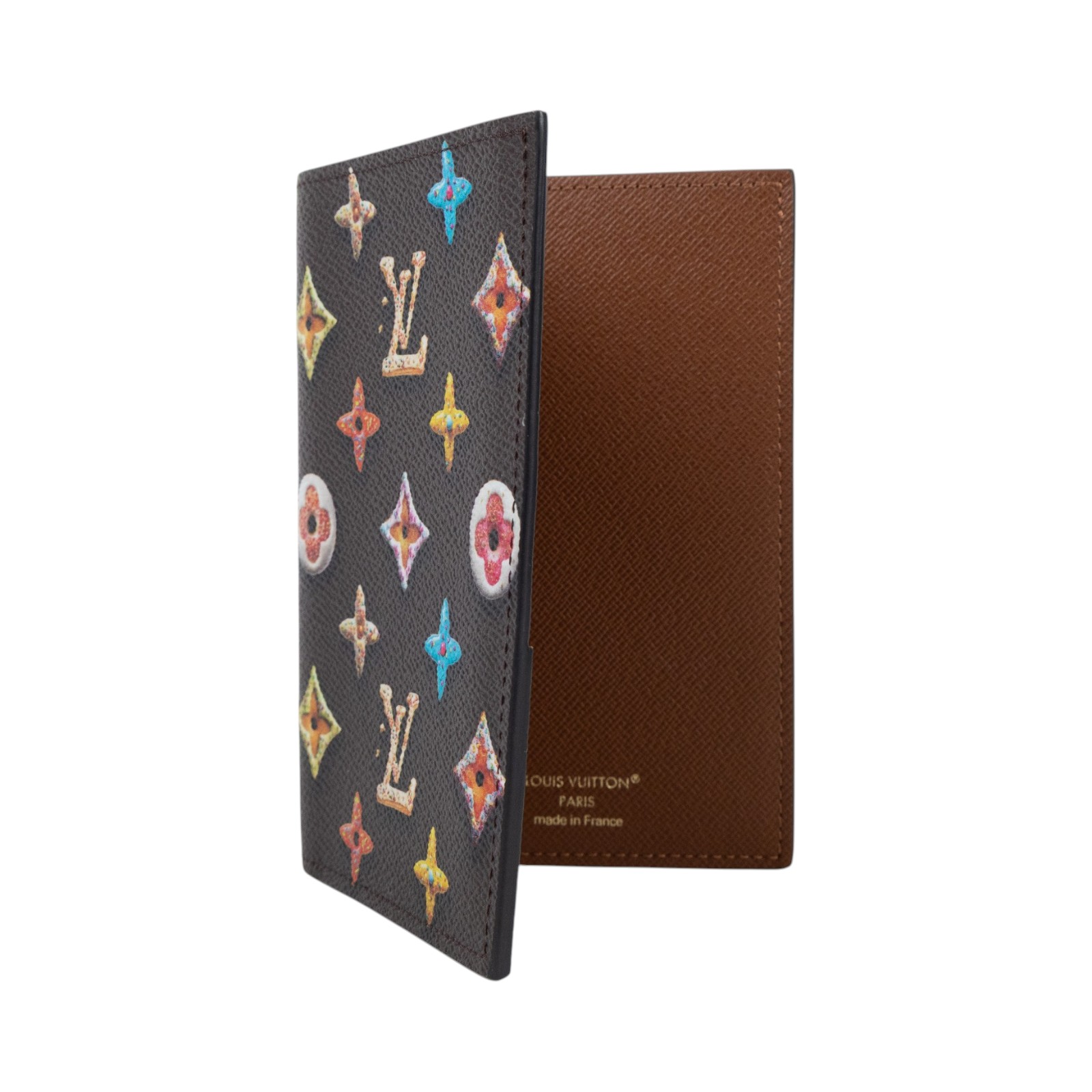 路易威登 LOUIS VUITTON 護照套 卡夾 卡包 M28281 晶片款 原花甜點護照套 無附屬品(晶片消磁)