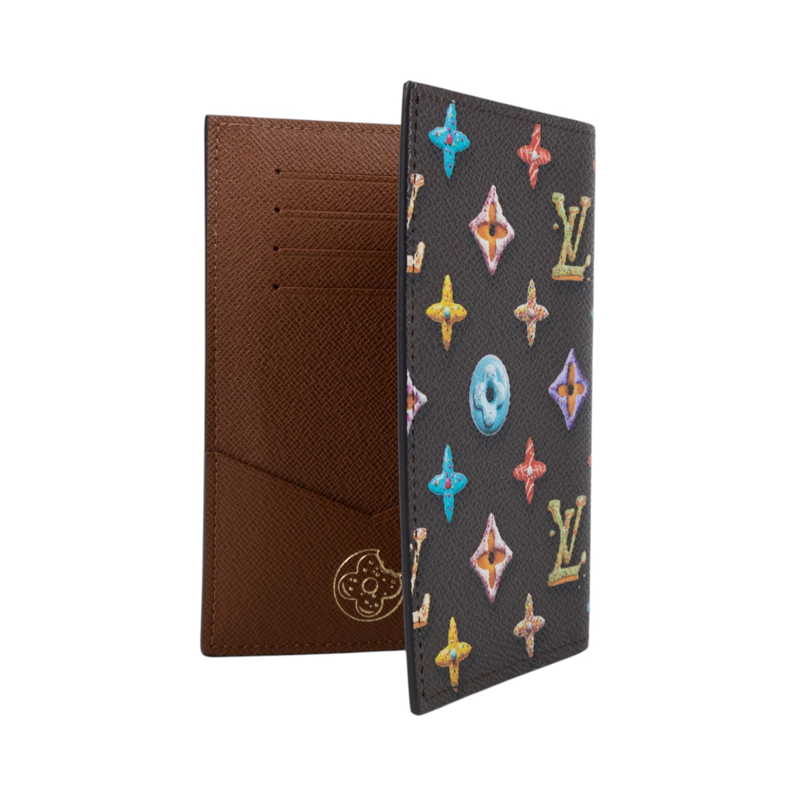 路易威登 LOUIS VUITTON 護照套 卡夾 卡包 M28281 晶片款 原花甜點護照套 無附屬品(晶片消磁)