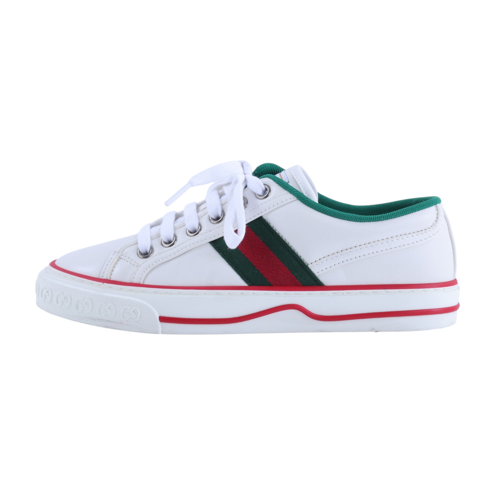 古馳 GUCCI Tennis 1977 休閒鞋 運動鞋 645979 17L10_34 白TENNIS 1977休閒鞋 原廠盒子/防塵袋/鞋帶/購買證明