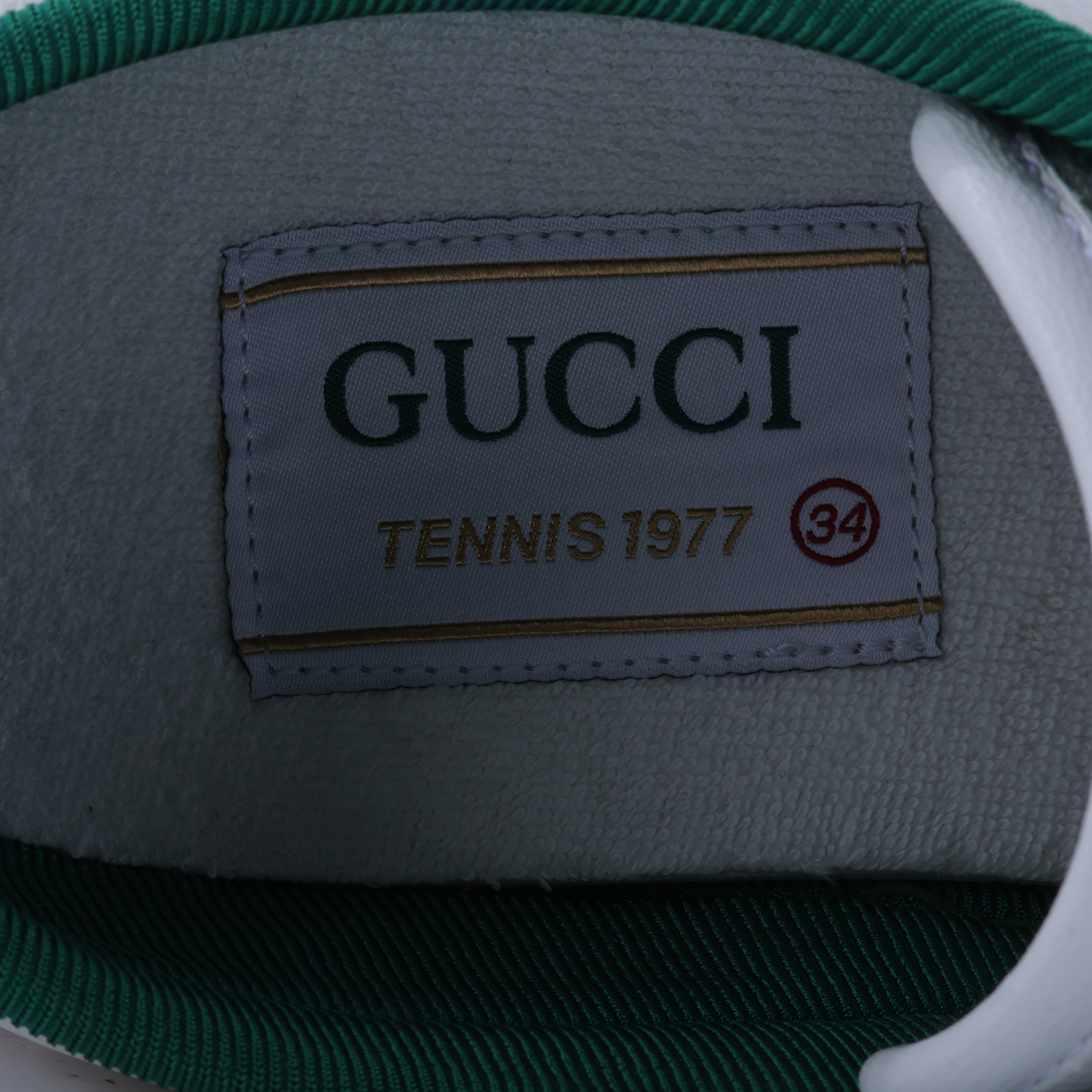古馳 GUCCI Tennis 1977 休閒鞋 運動鞋 645979 17L10_34 白TENNIS 1977休閒鞋 原廠盒子/防塵袋/鞋帶/購買證明