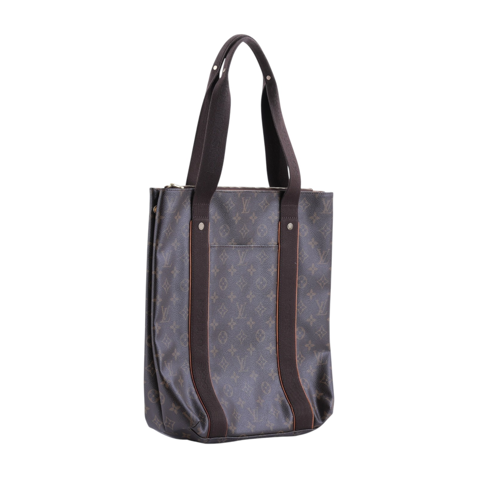 路易威登 LOUIS VUITTON Beaubourg 經典帆布 肩背 手提 托特包 M53013 原花Cabas Beaubourg肩背包 防塵袋