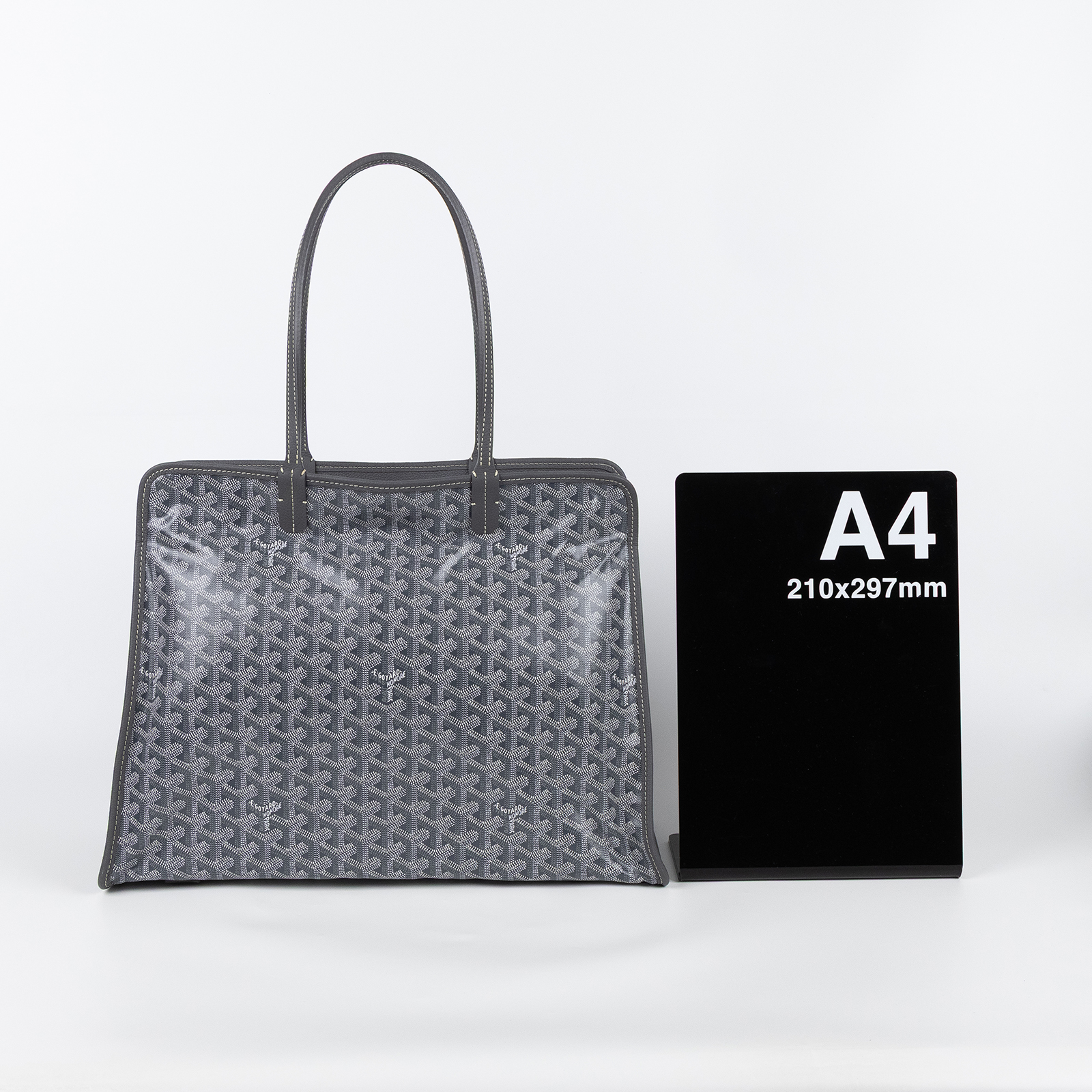 高雅德 GOYARD Sac Hardy PM 手提托特包 HARDY2PMLTY 灰HARDY TOTE 防塵袋/內袋