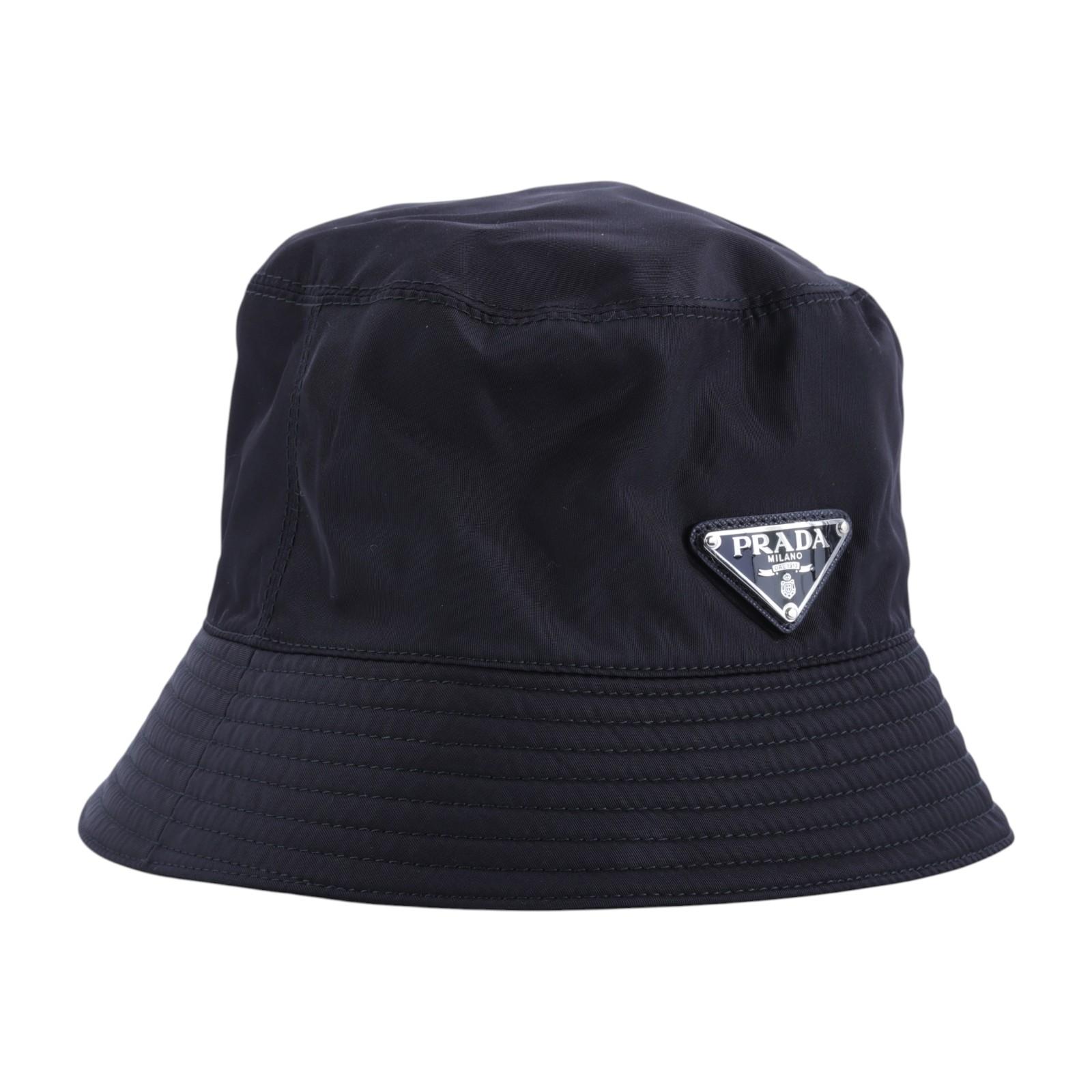普拉達 PRADA Re-Nylon 漁夫帽 2HC137_2DMI_S 黑漁夫帽 無附屬品