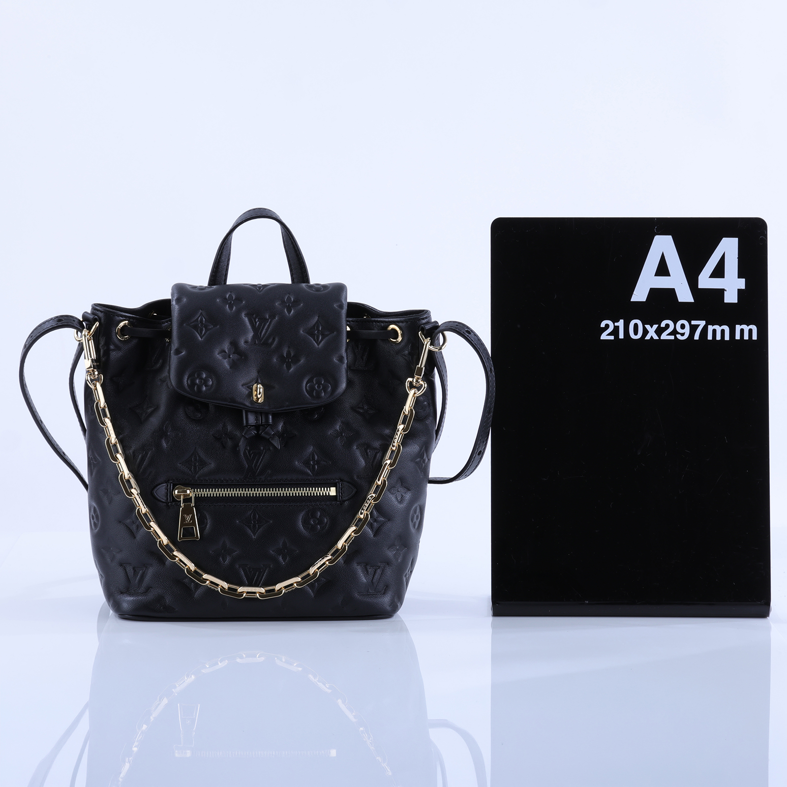 路易威登 LOUIS VUITTON Coussin Backpack PM 雙肩後背包 中型 M13357 晶片款  防塵袋/背帶/鍊帶/鎖組/購買證明