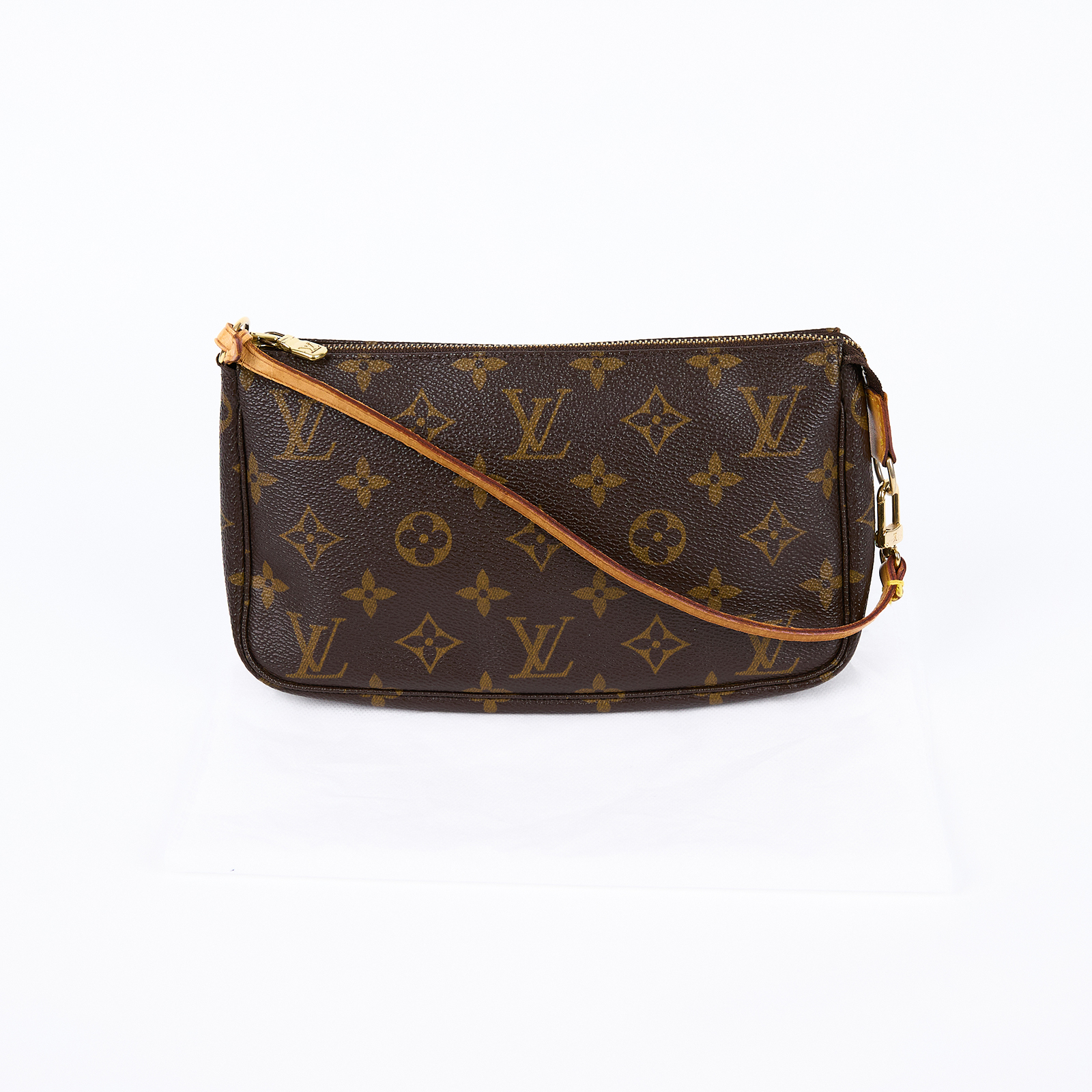 路易威登 LOUIS VUITTON Monogram 經典帆布 手提 麻將包 M40712 原花麻將包 無附屬品