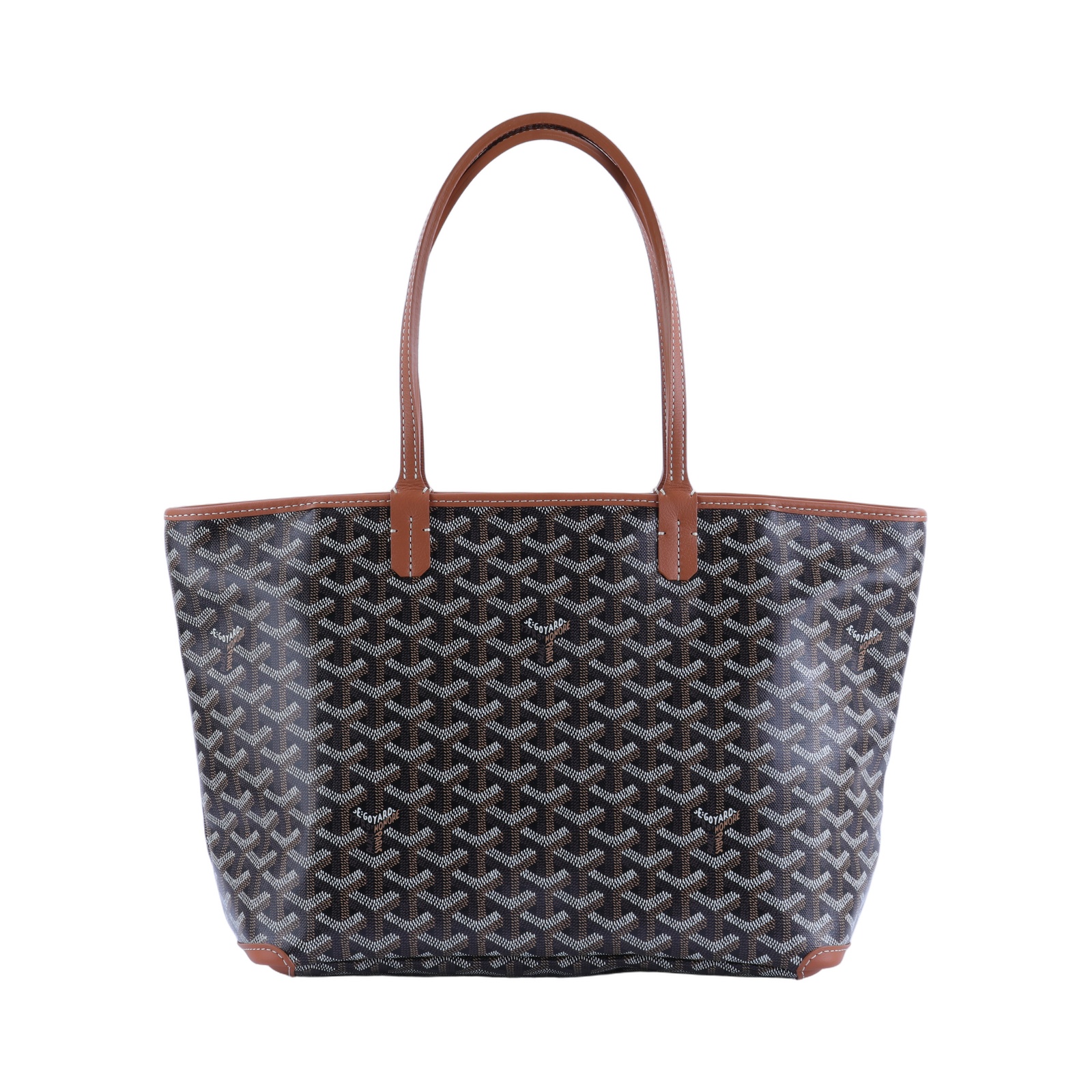 高雅德 GOYARD Artois PM Bag 托特包 ARTOISPMLTY 棕色ARTOIS PM 防塵袋/購買證明