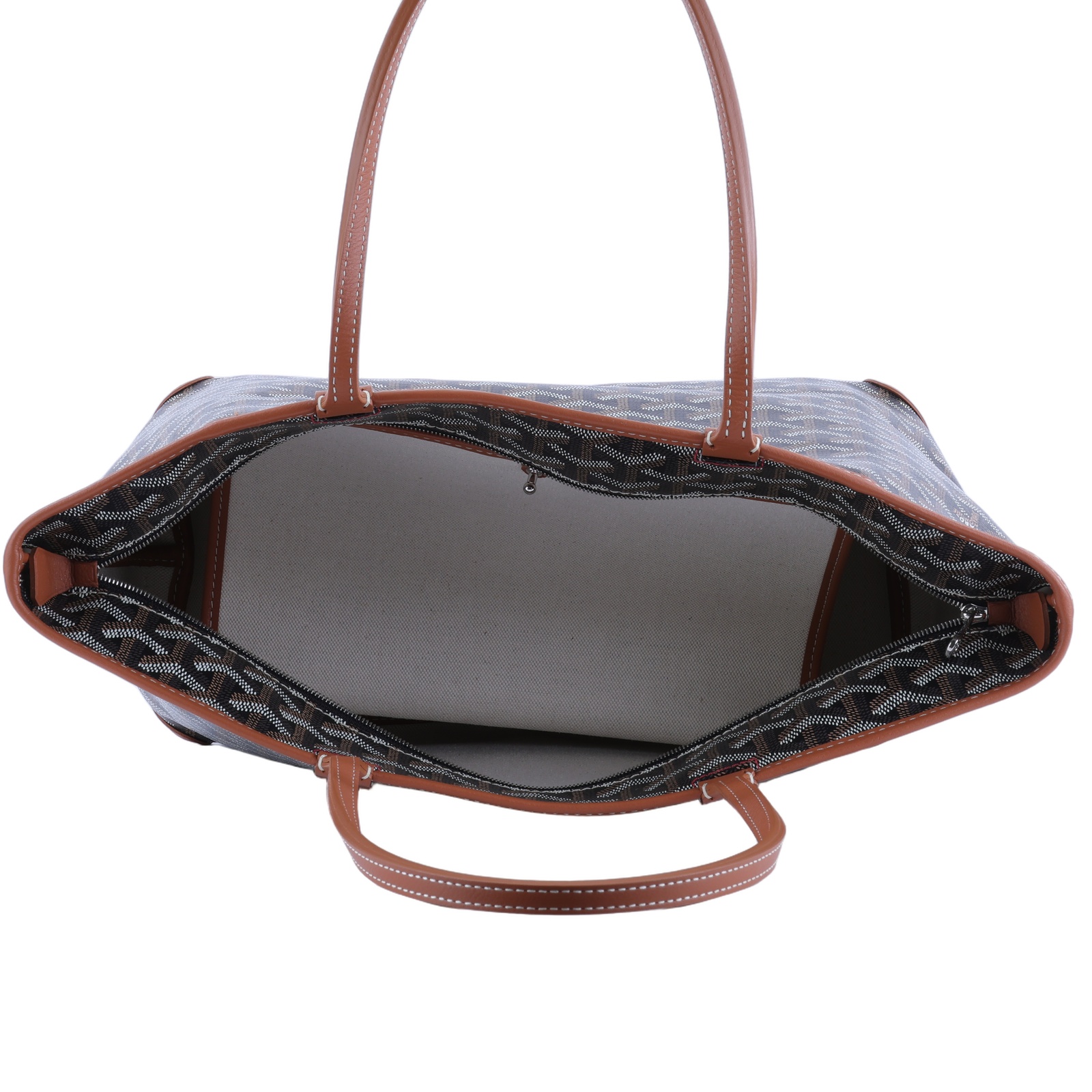 高雅德 GOYARD Artois PM Bag 托特包 ARTOISPMLTY 棕色ARTOIS PM 防塵袋/購買證明