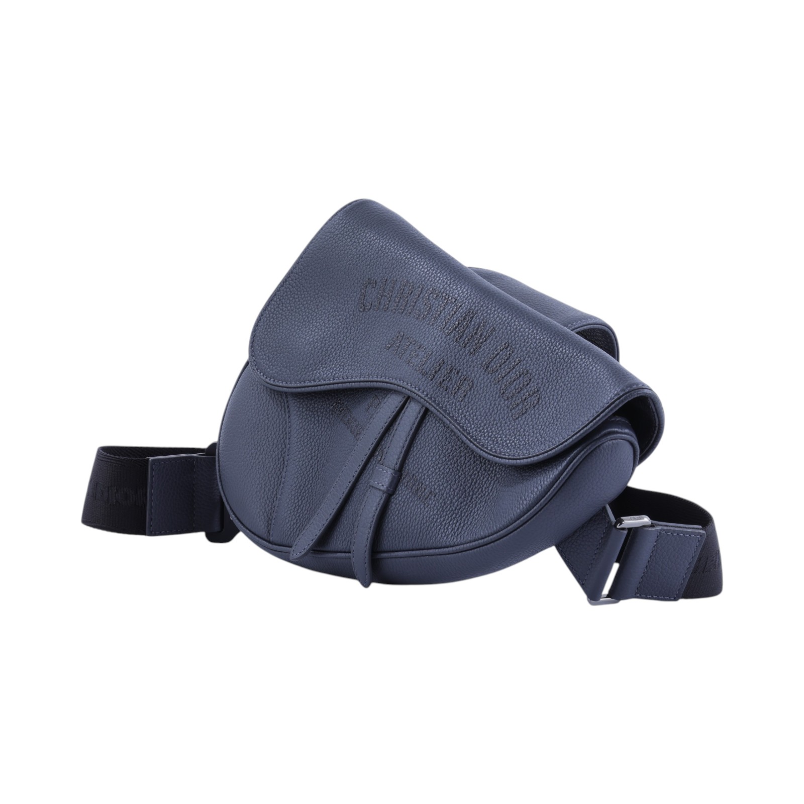 迪奧 CHRISTIAN DIOR Saddle 馬鞍 腰包 胸包 斜背包  灰塗鴉SADDLE胸包 防塵袋/原廠盒子/保證卡