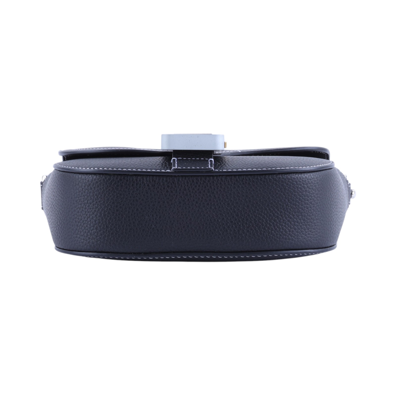 迪奧 CHRISTIAN DIOR Saddle 迷你 翻蓋 郵差包 2ADCA435YKK 黑Saddle 迷你翻蓋郵差包 防塵袋/原廠盒子/台灣購買證明