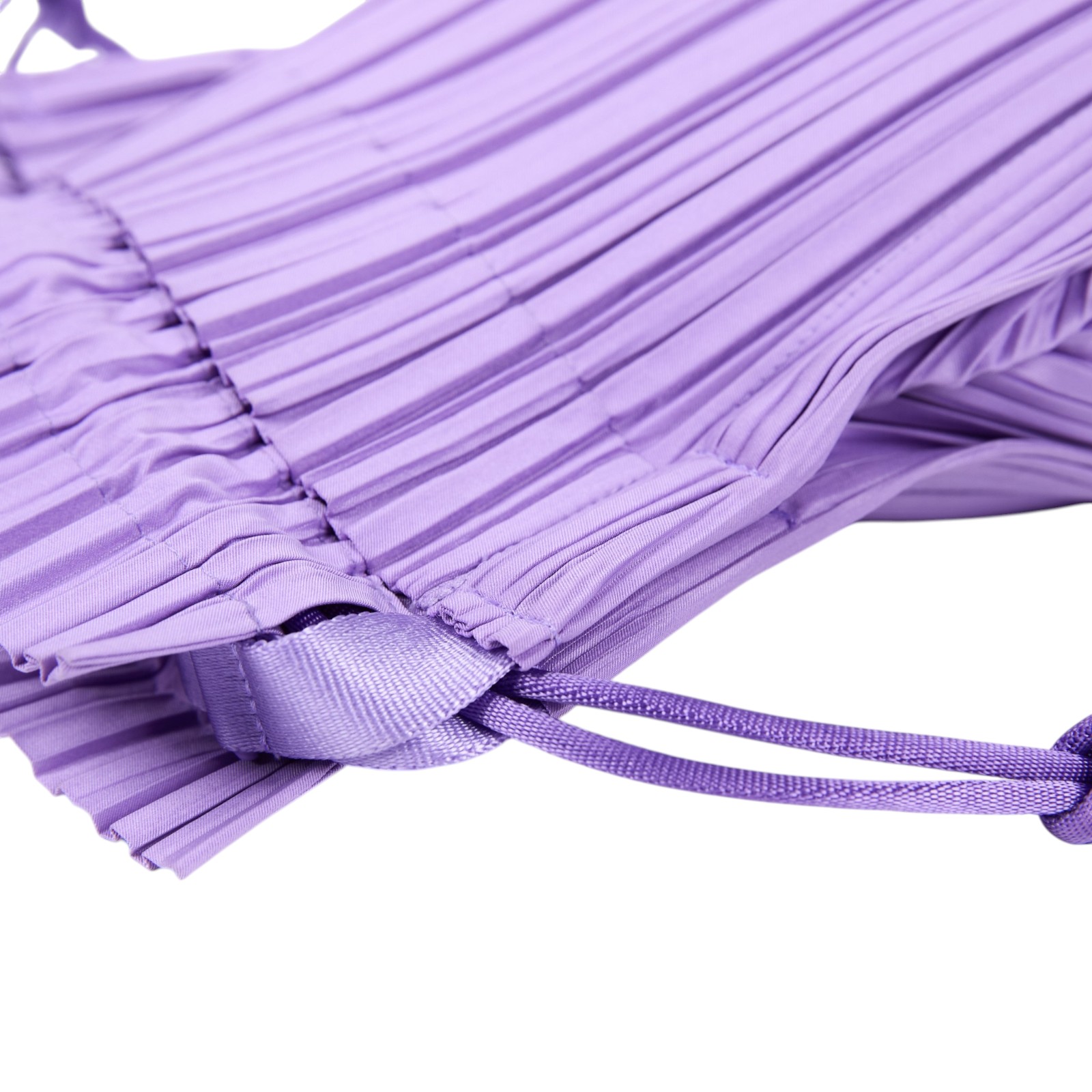 三宅一生 PLEATS PLEASE Issey Miyake SQUARE PLEATS 斜背包  淺紫皺褶包 無附屬品