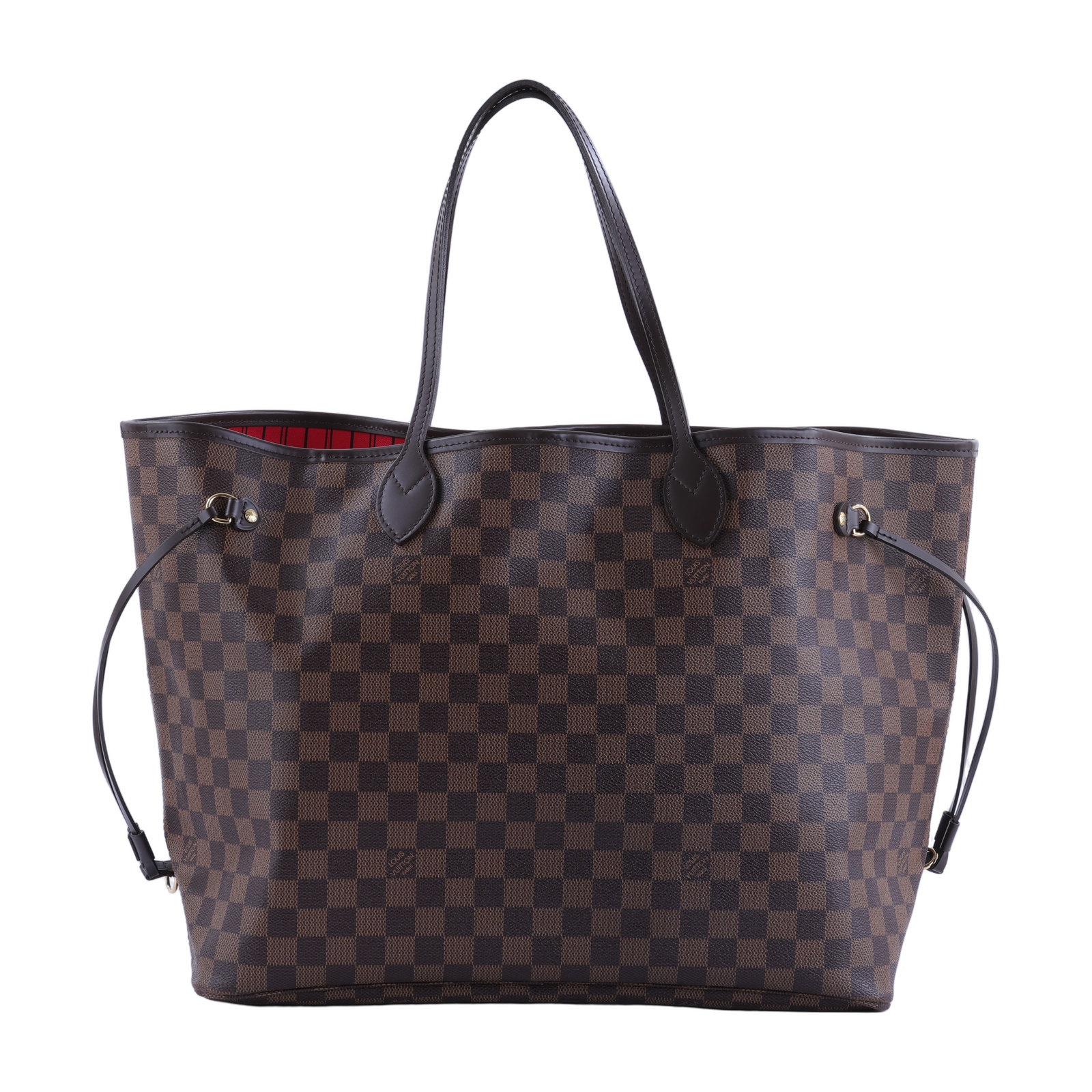 路易威登 LOUIS VUITTON 棕棋盤 Neverfull GM 托特包 N41357 棕棋盤格NEVERFULL GM 舊款 防塵袋