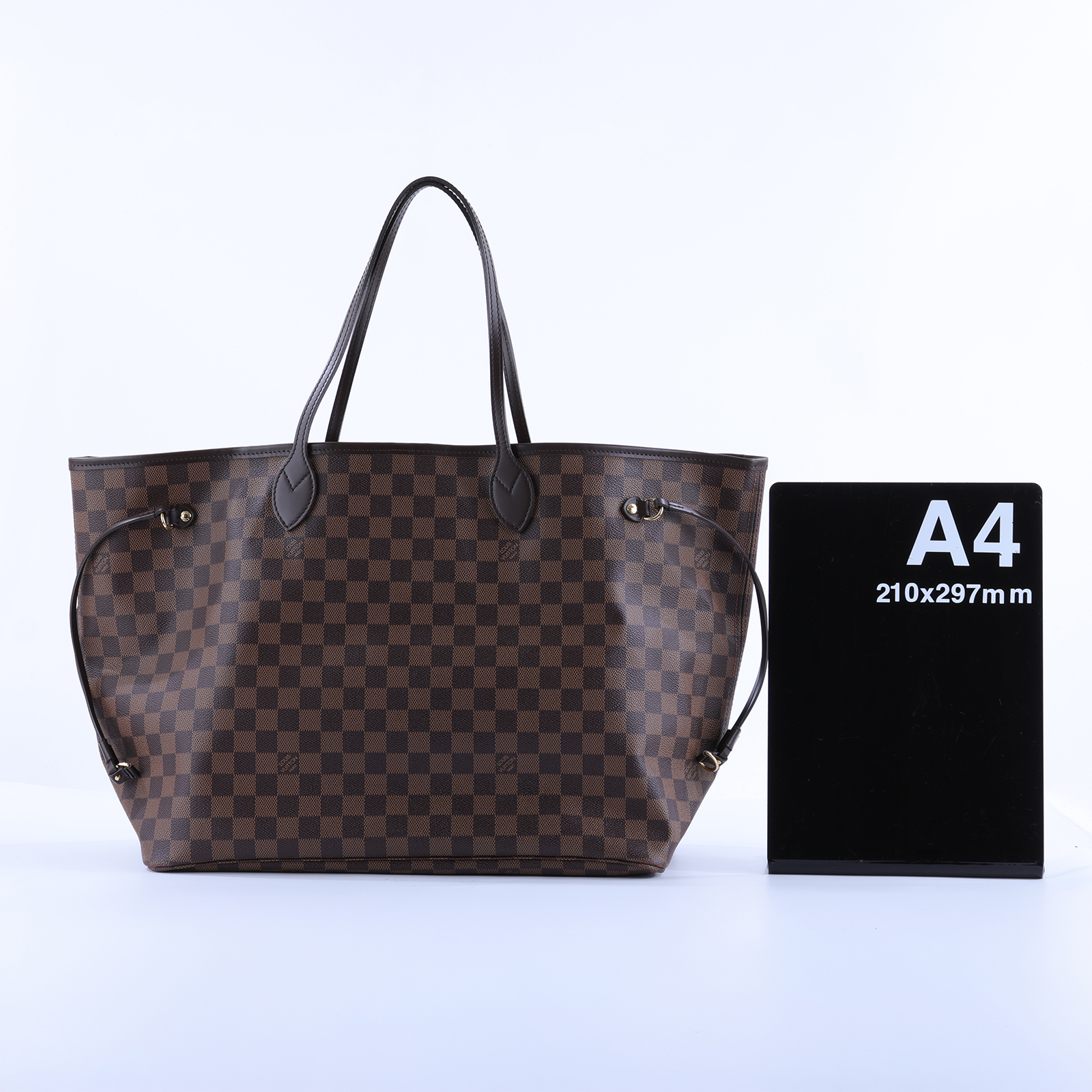 路易威登 LOUIS VUITTON 棕棋盤 Neverfull GM 托特包 N41357 棕棋盤格NEVERFULL GM 舊款 防塵袋