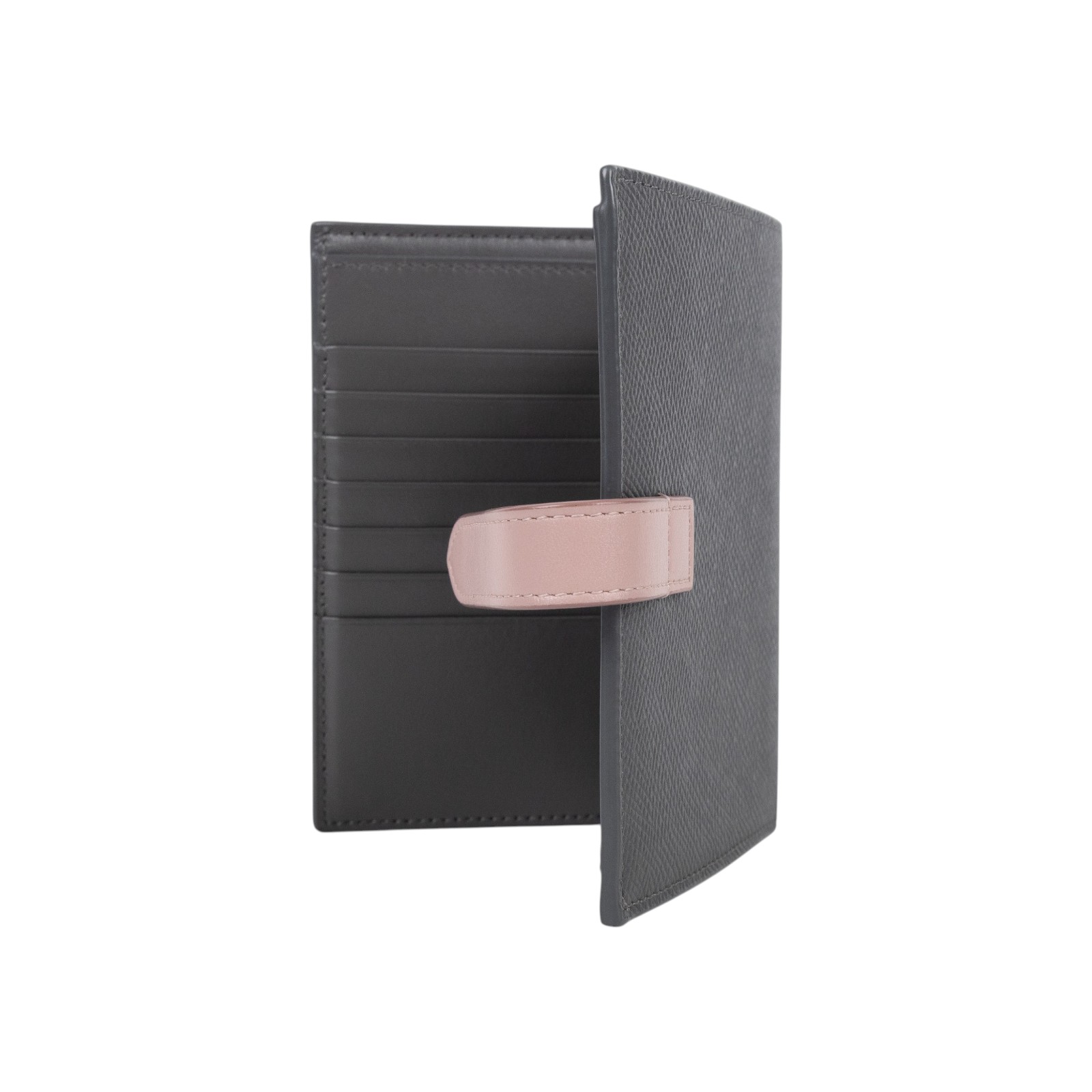 思琳 CELINE Medium Strap Wallet 錢包 短夾 10B643BRU 灰STRAP中夾 原廠盒子/防塵袋