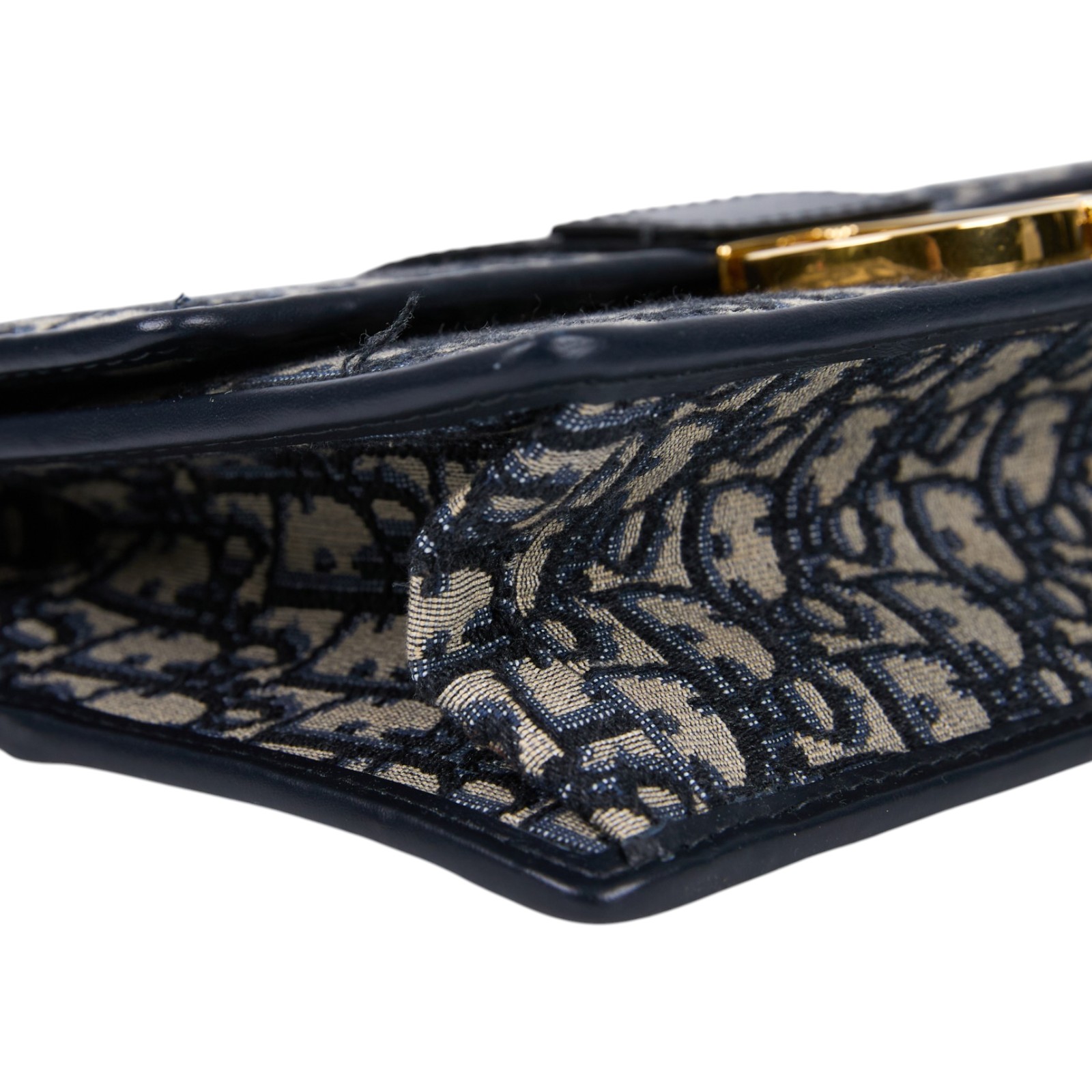 迪奧 CHRISTIAN DIOR 30 Montaigne 鏈帶 肩背手提包 M9208UTZQ 藍緹花蒙田30鏈帶包 原廠盒子/防塵袋/保證卡