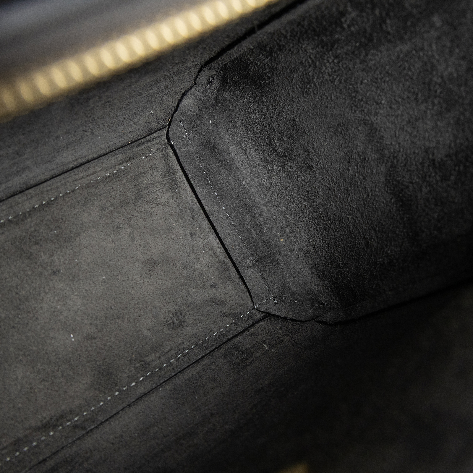 思琳 CELINE 珠地小牛皮 袖珍型 Belt 手袋 189003ZVA 鐵灰BELT鯰魚包 NANO 防塵袋/台灣購買證明/背帶