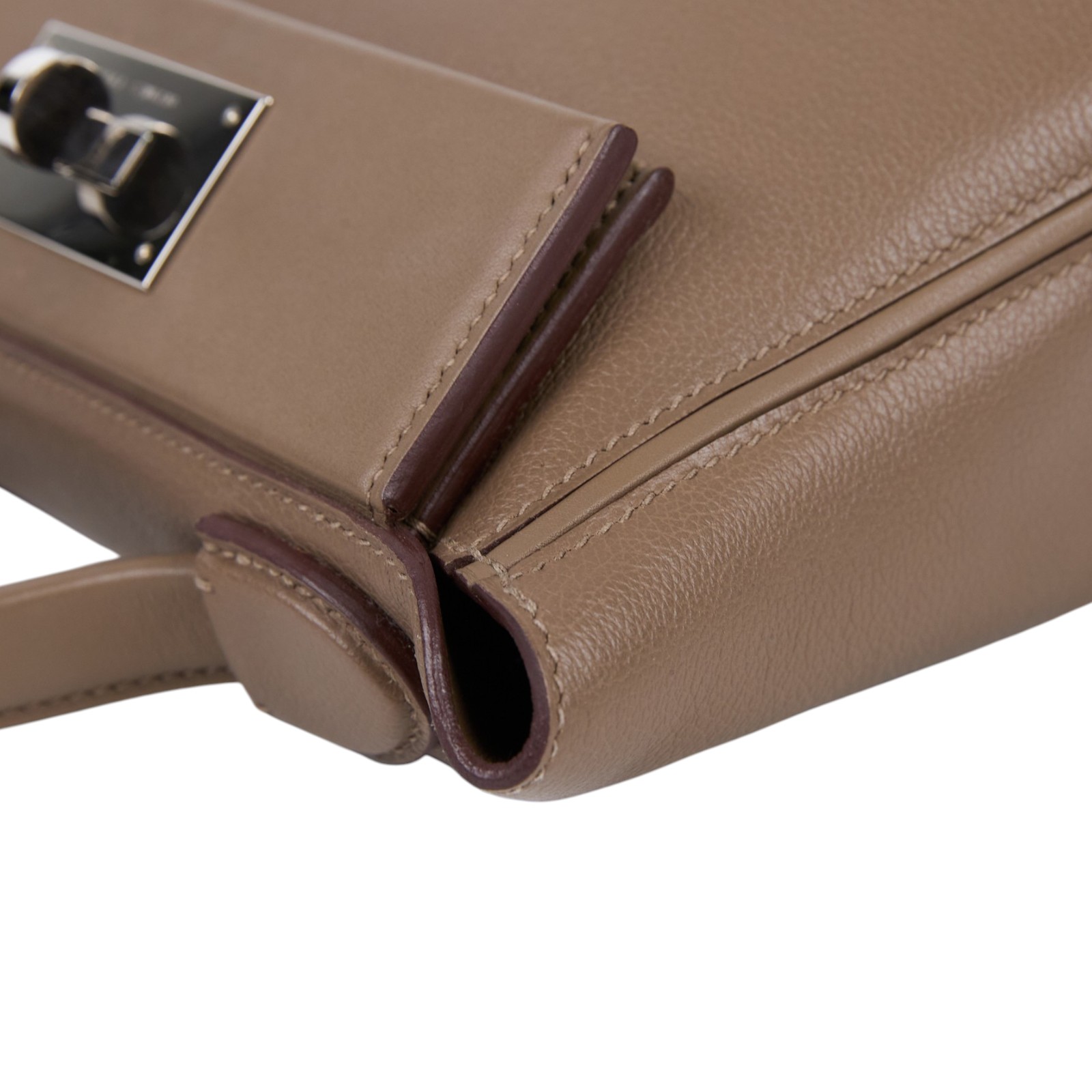愛馬仕 Hermes 24/24 21 Mini 手提包 銀色五金 大象灰 H082153CKBH /W IT558 MT  原廠盒子/防塵袋/背帶/購買證明
