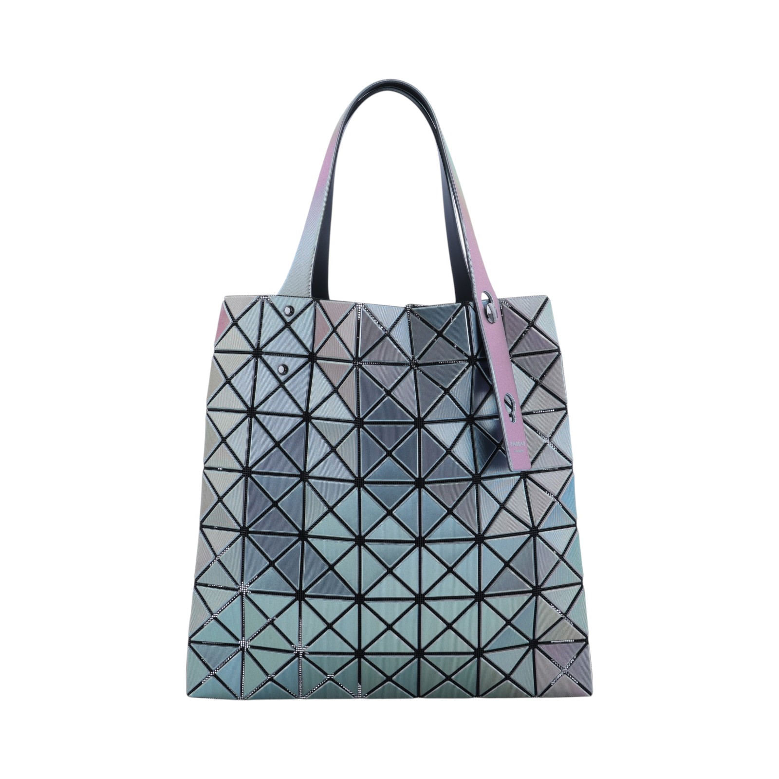三宅一生 ISSEY MIYAKE BAOBAO 亮面炫彩幾何 7X7 手提托特包  炫彩幾何托特包7X7 防塵袋