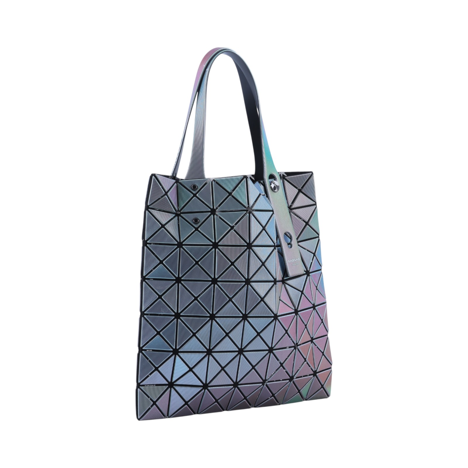 三宅一生 ISSEY MIYAKE BAOBAO 亮面炫彩幾何 7X7 手提托特包  炫彩幾何托特包7X7 防塵袋