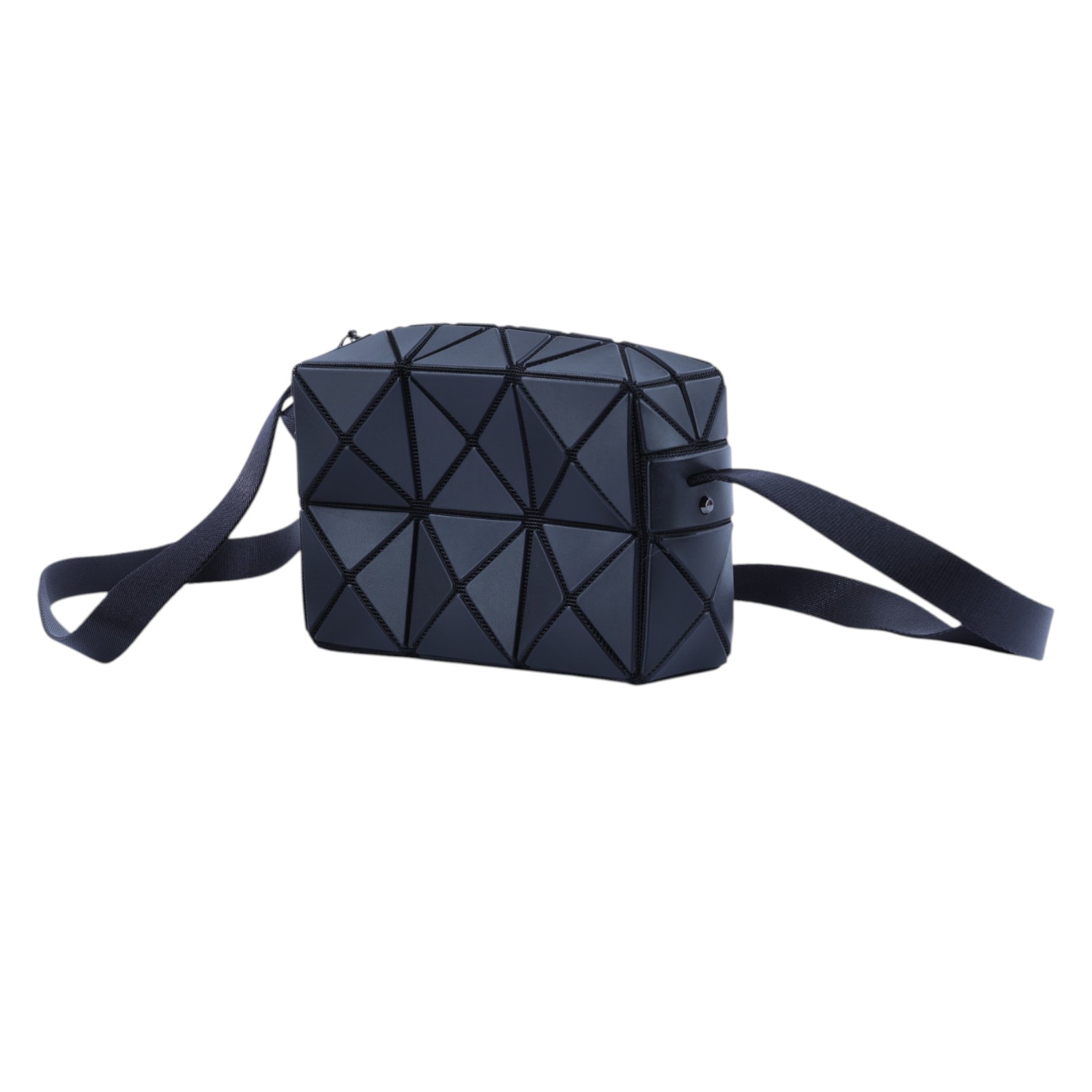 三宅一生 ISSEY MIYAKE BAOBAO CUBOID 幾何立方 3X2 斜背包  黑幾何肩背包3X2 防塵袋