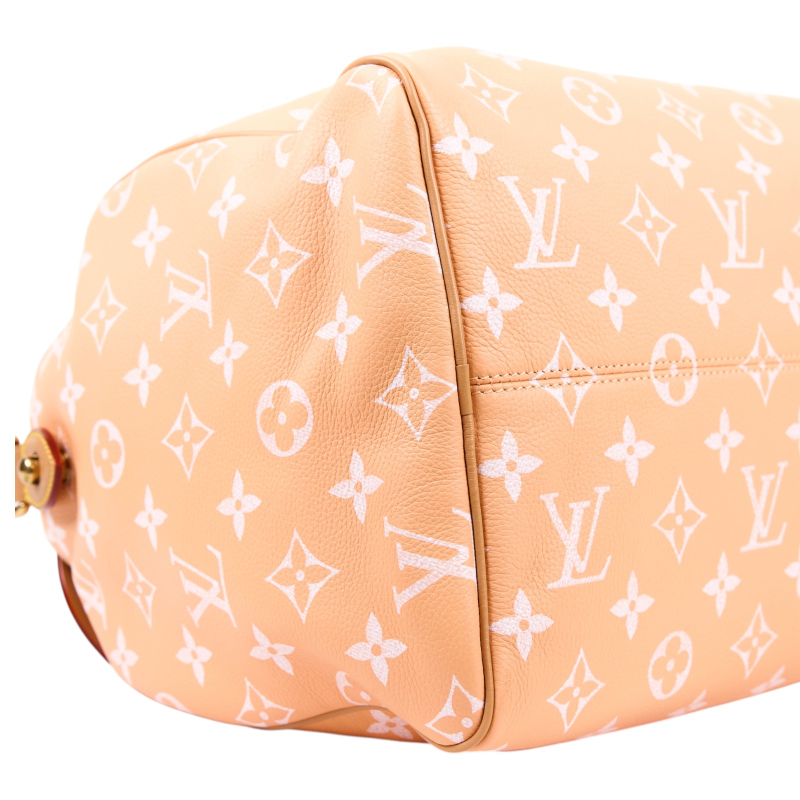 路易威登 LOUIS VUITTON Speedy P9 Bandoulière 40 波士頓包 手提包 Summer Peach M13919 晶片款  防塵袋/鎖組/背帶