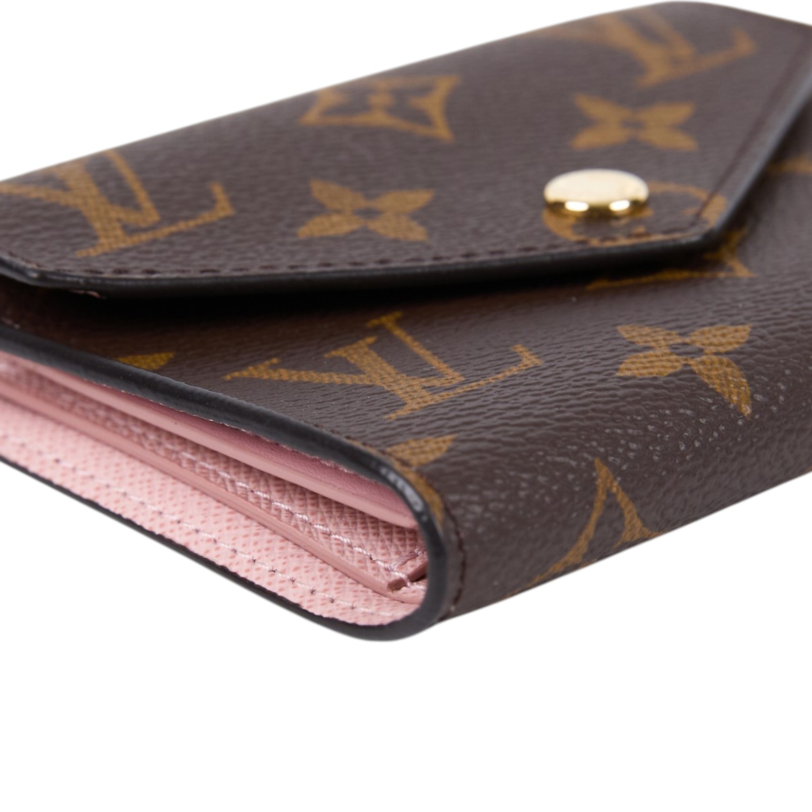 路易威登 LOUIS VUITTON Victorine 錢包 塗層帆布 芭蕾粉色 M62360 晶片款  原廠盒子/防塵袋/台灣購買證明