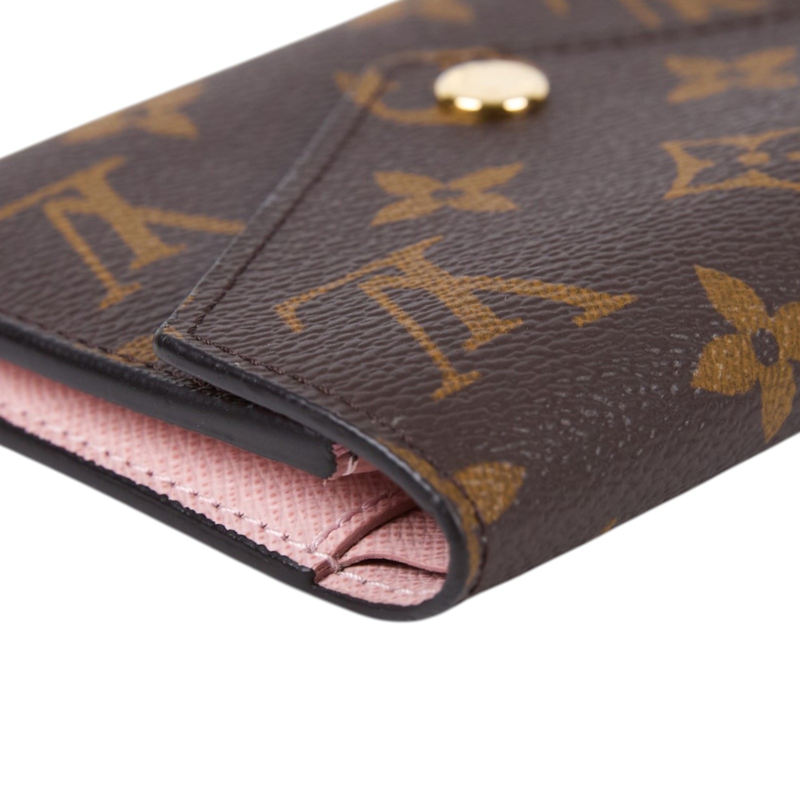 路易威登 LOUIS VUITTON Victorine 錢包 塗層帆布 芭蕾粉色 M62360 晶片款  原廠盒子/防塵袋/台灣購買證明