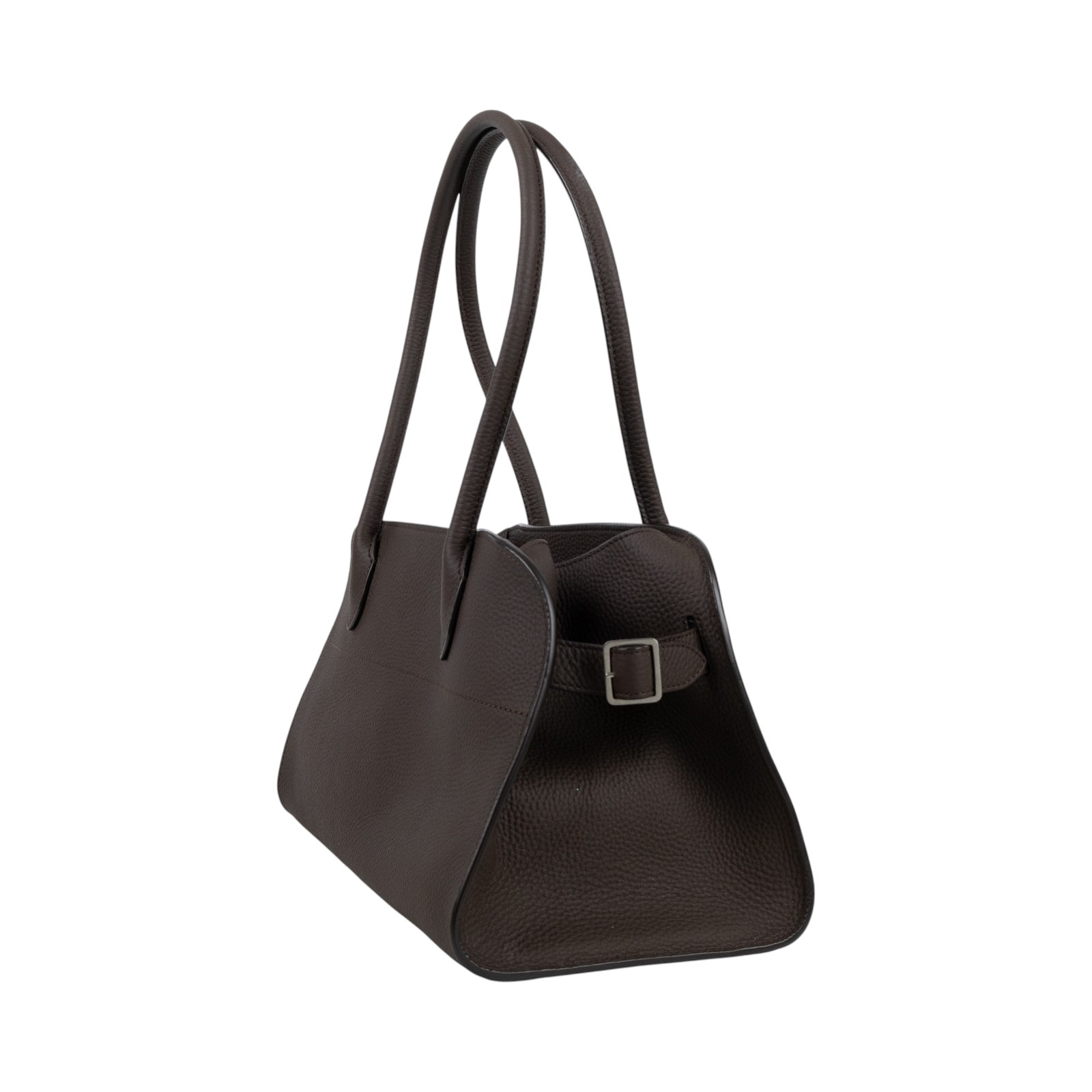安靜奢華主義 THE ROW Margaux Shoulder 12 肩背包 W1712L133 棕MARGAUX SHOULDER12 防塵袋
