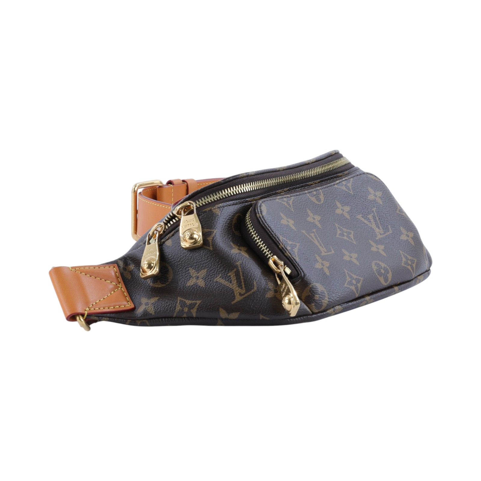 路易威登 LOUIS VUITTON Rush 腰包 經典帆布 M14019 晶片款 原花RUSH BUM腰包 無附屬品