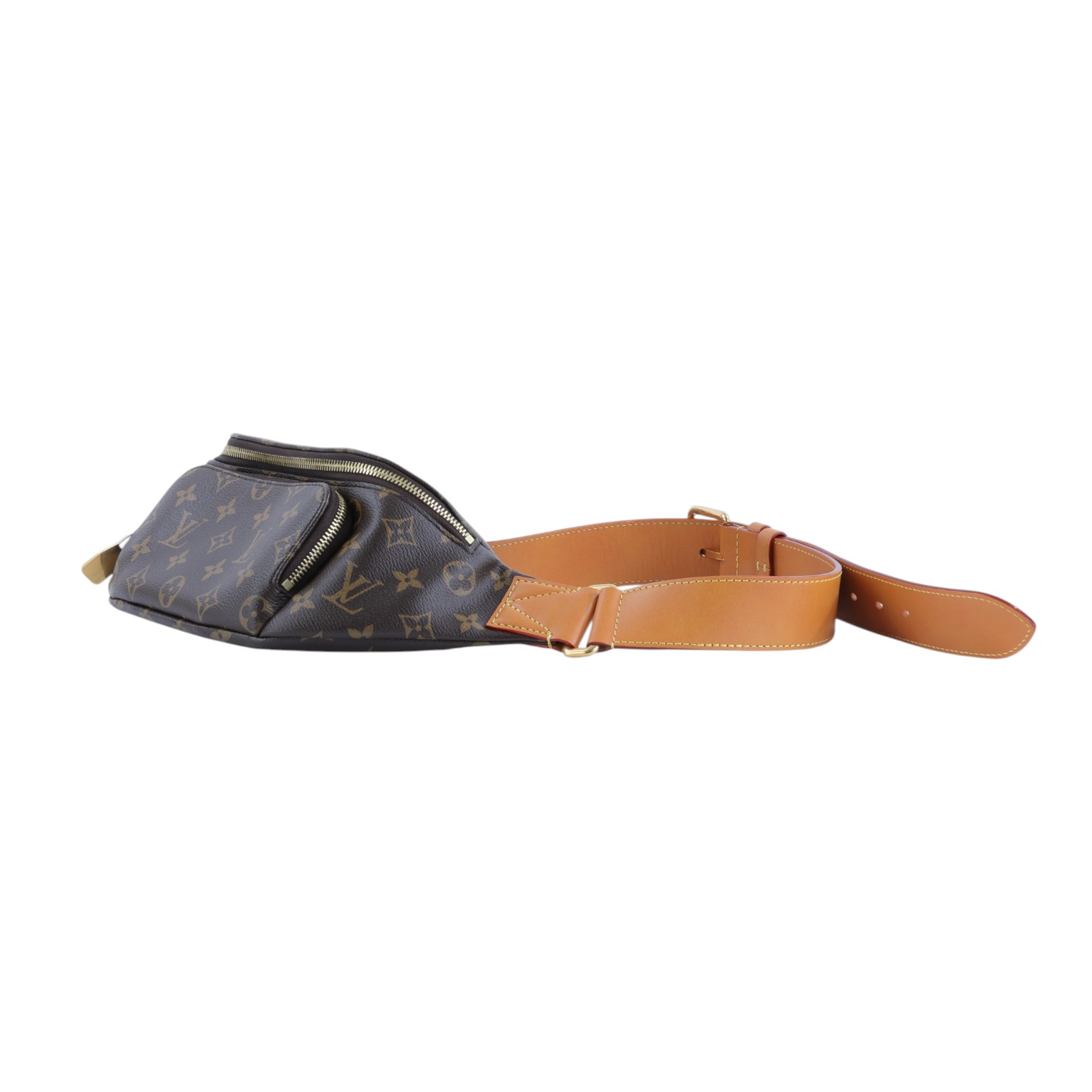 路易威登 LOUIS VUITTON Rush 腰包 經典帆布 M14019 晶片款 原花RUSH BUM腰包 無附屬品