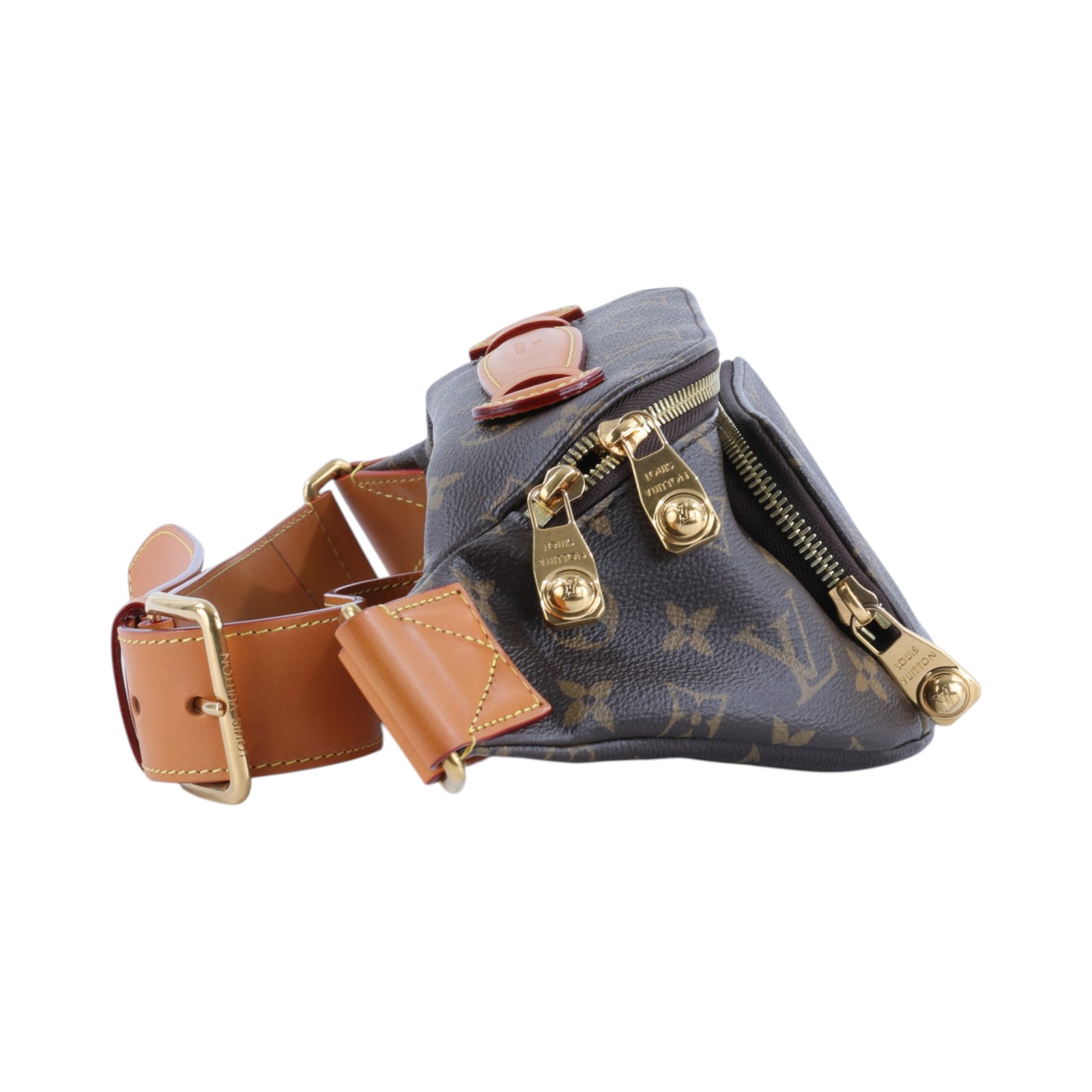 路易威登 LOUIS VUITTON Rush 腰包 經典帆布 M14019 晶片款 原花RUSH BUM腰包 無附屬品